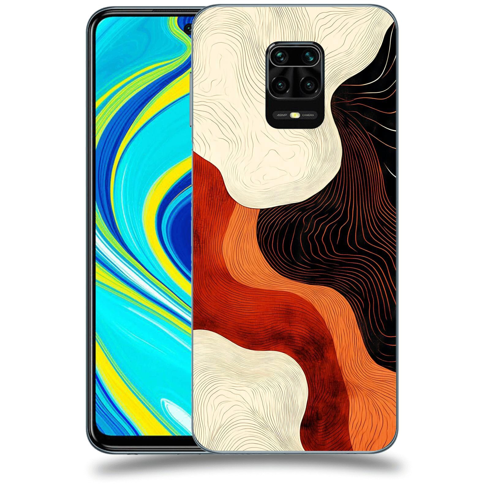 ACOVER Kryt na mobil Xiaomi Redmi Note 9S - Dřevěná harmonie