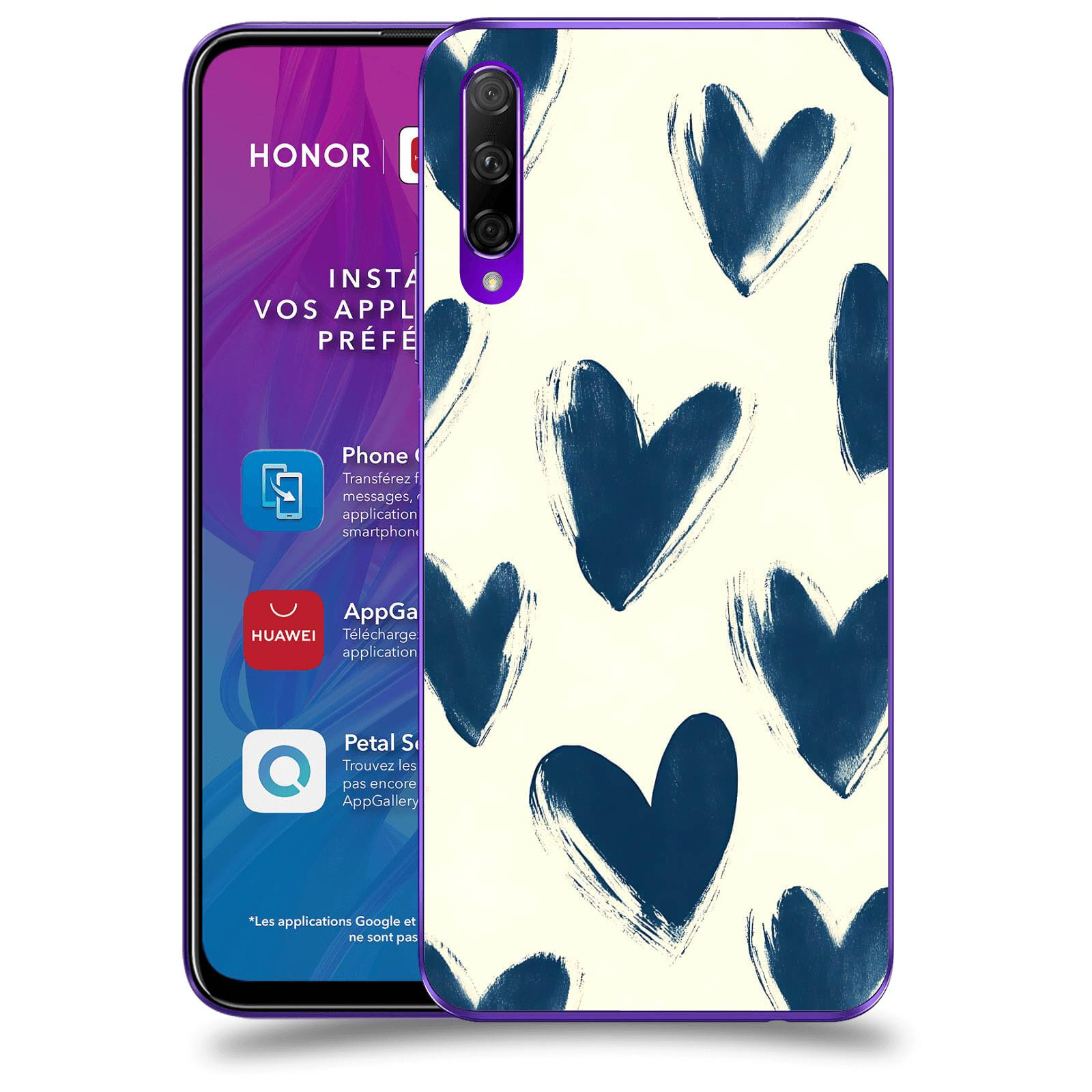 ACOVER Kryt na mobil Honor 9X Pro - Blue hearts