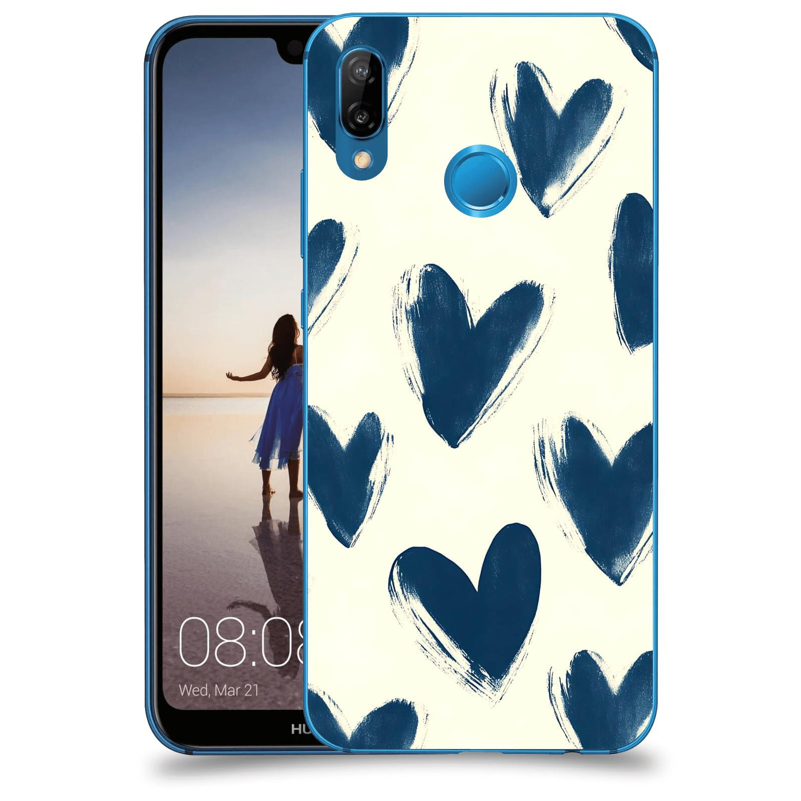 ACOVER Kryt na mobil Huawei P20 Lite - Blue hearts
