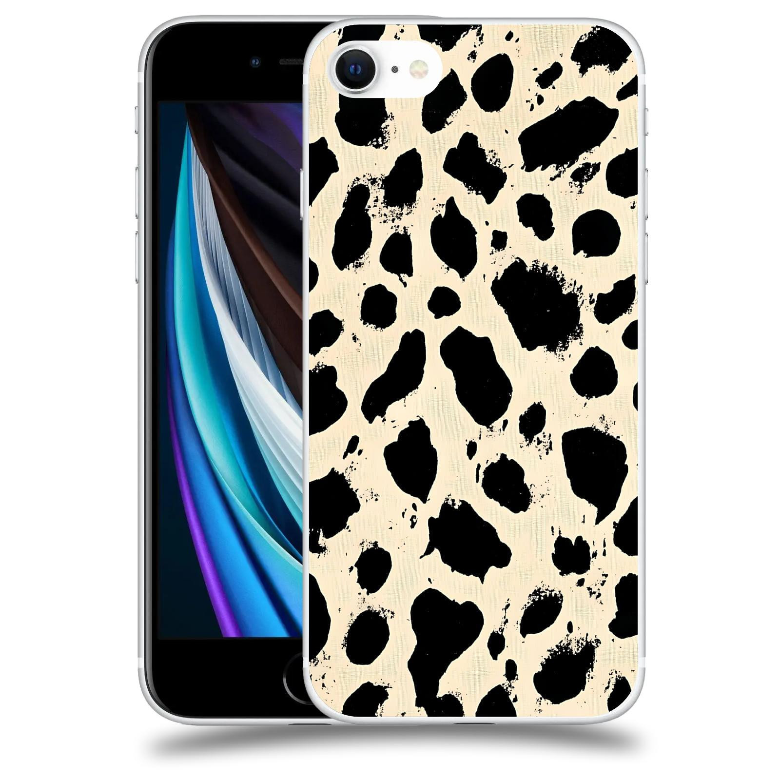 ACOVER Kryt na mobil Apple iPhone SE 2020 - Black dots