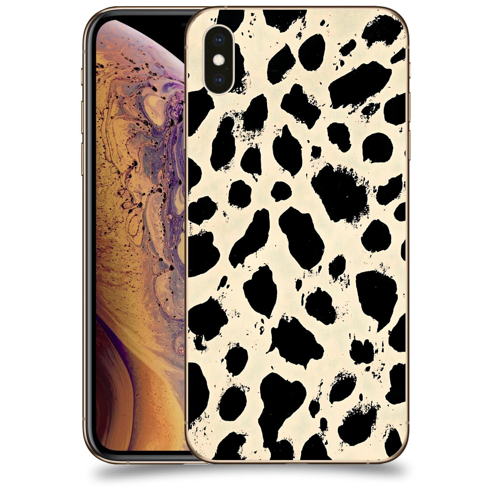 ACOVER Kryt na mobil Apple iPhone XS Max - Black dots