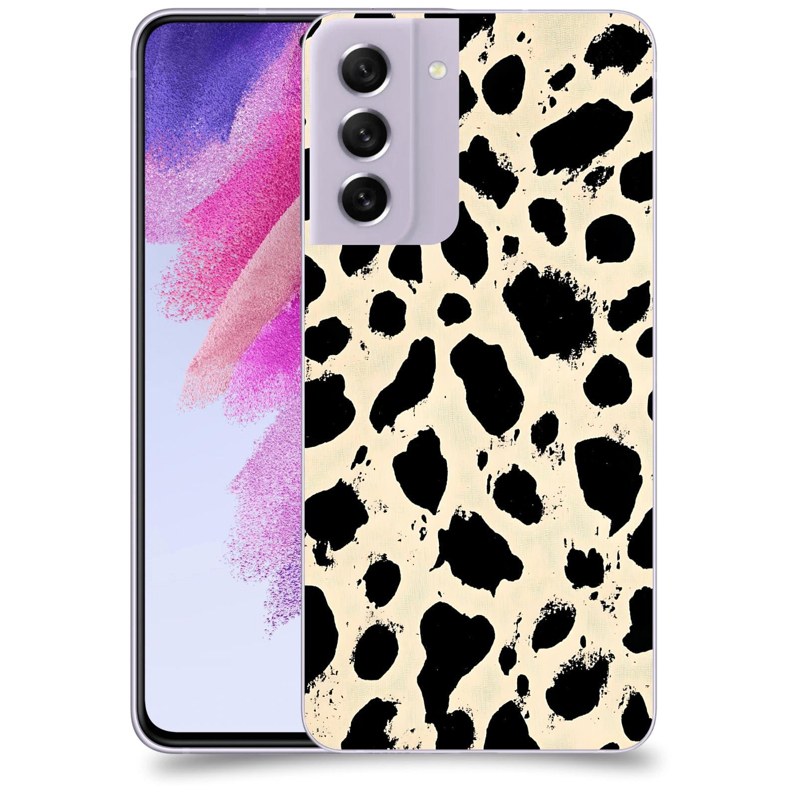 ACOVER Kryt na mobil Samsung Galaxy S21 FE 5G - Black dots