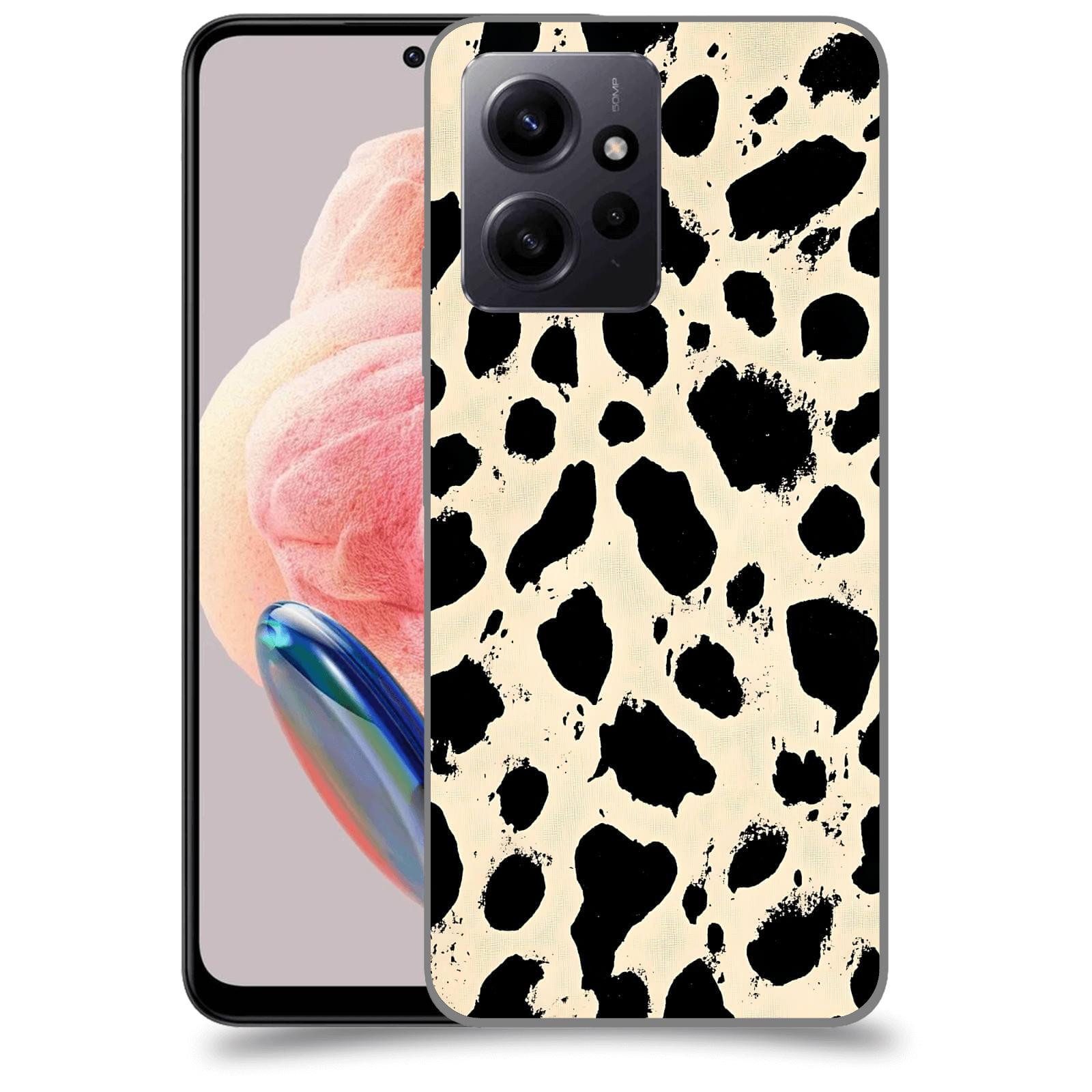 ACOVER Kryt na mobil Xiaomi Redmi Note 12 4G - Black dots