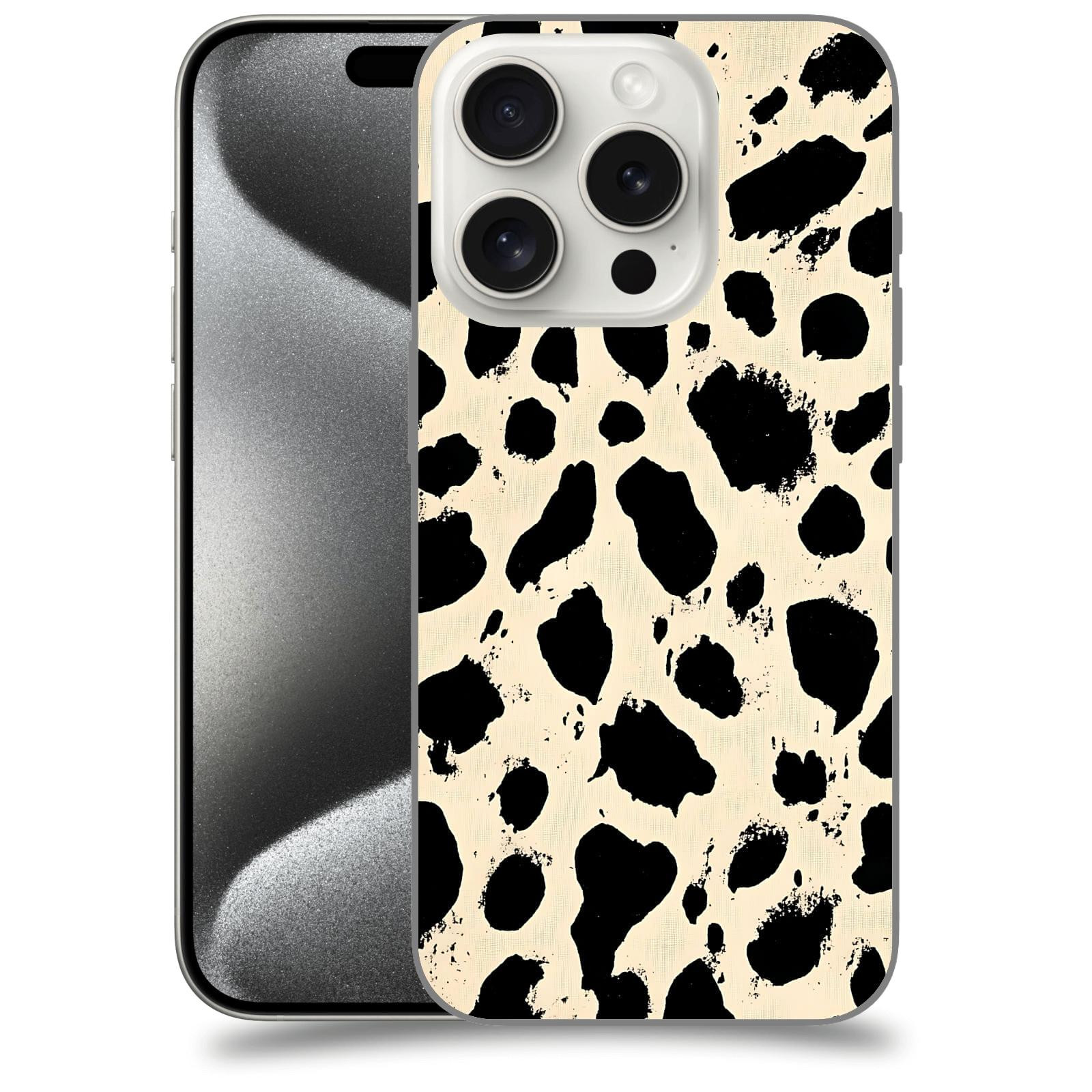 ACOVER Kryt na mobil Apple iPhone 15 pro - Black dots