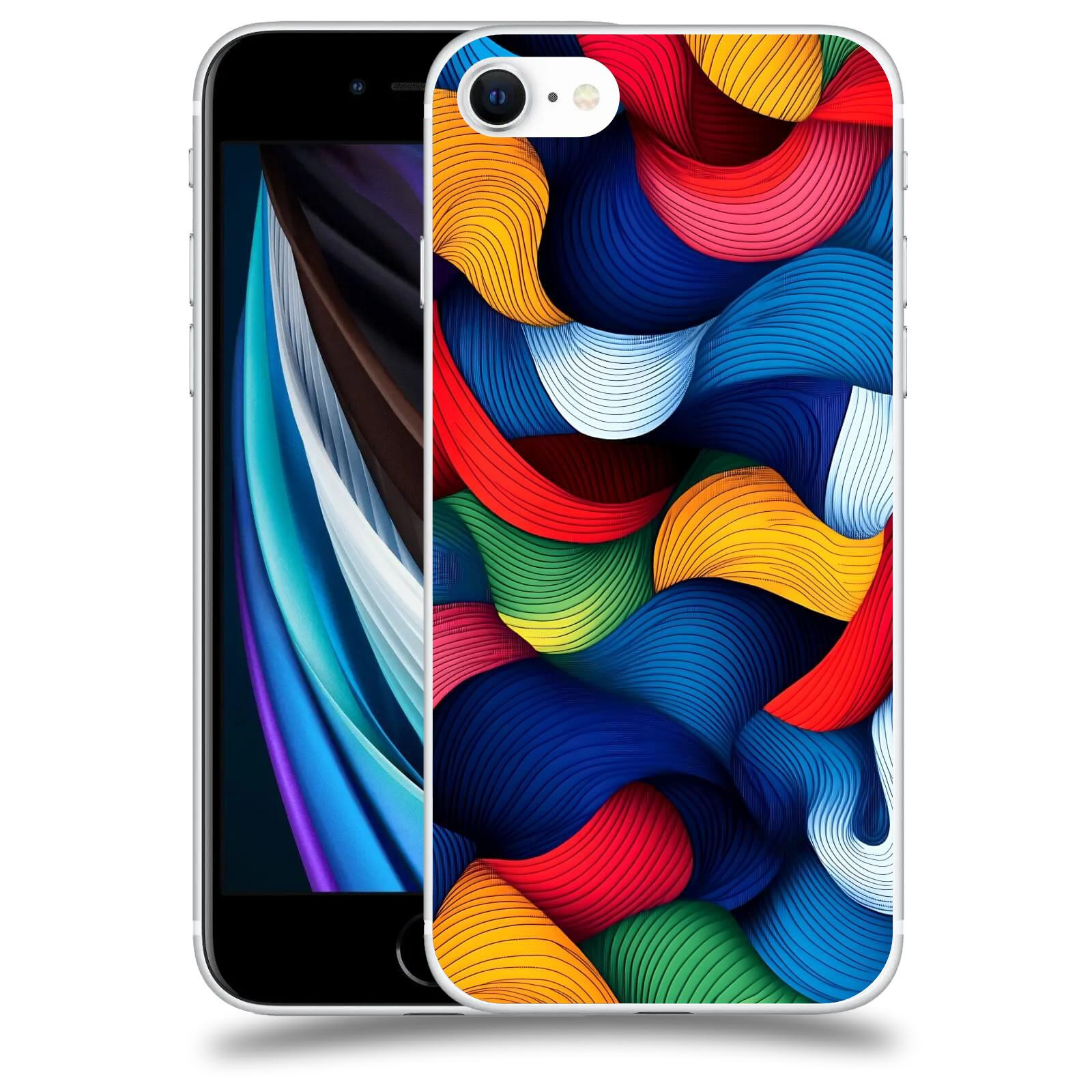 ACOVER Kryt na mobil Apple iPhone SE 2020 - Barevná energie