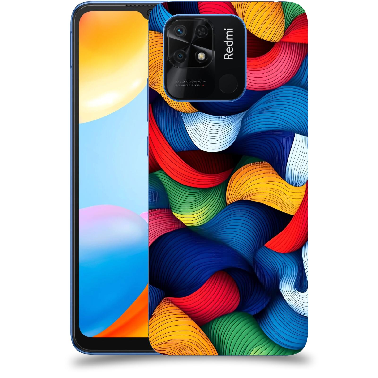 ACOVER Kryt na mobil Xiaomi Redmi 10C - Barevná energie