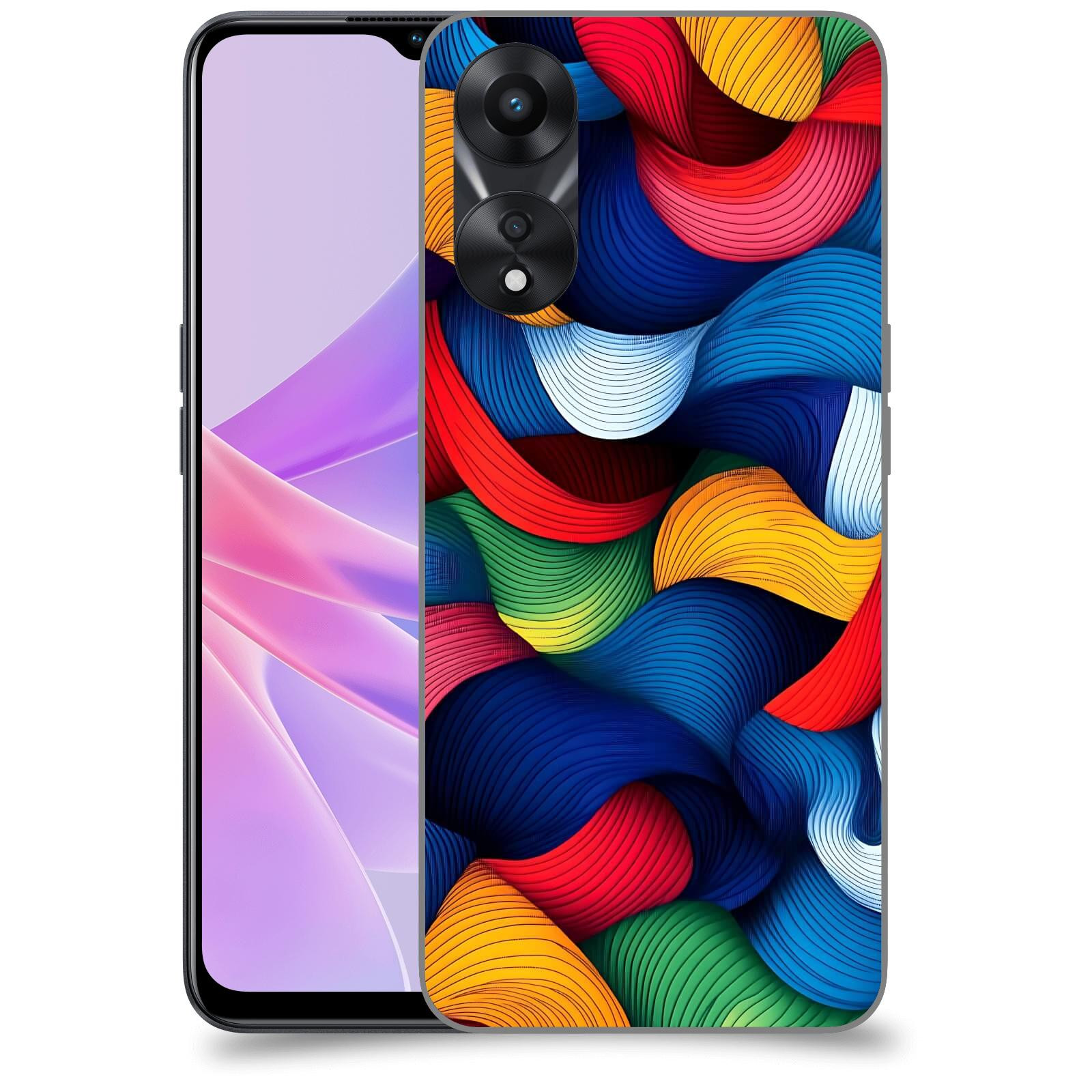 ACOVER Kryt na mobil OPPO A78 5G - Barevná energie