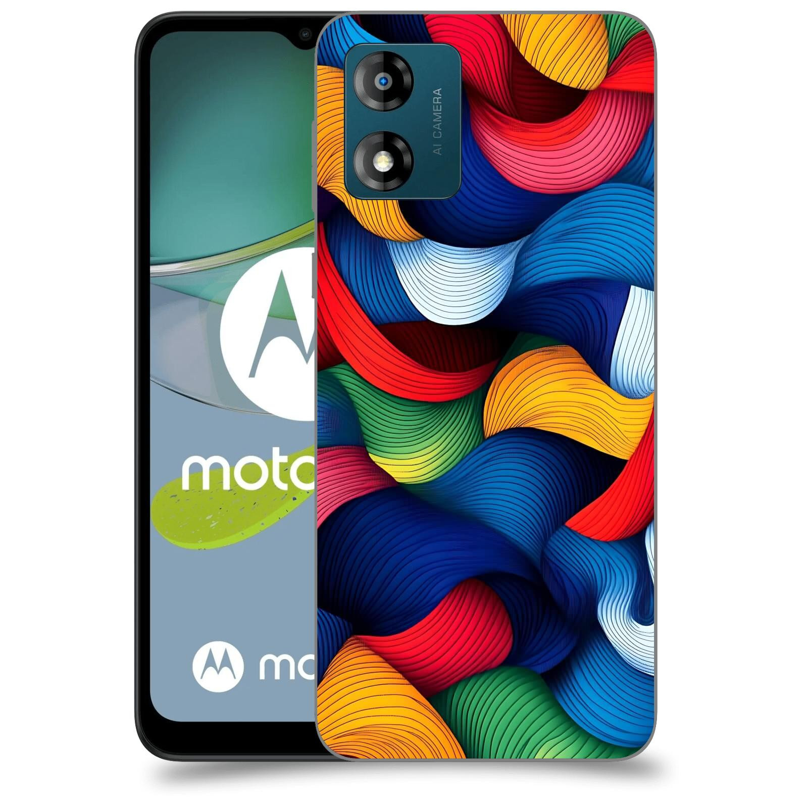 ACOVER Kryt na mobil Motorola Moto E13 - Barevná energie