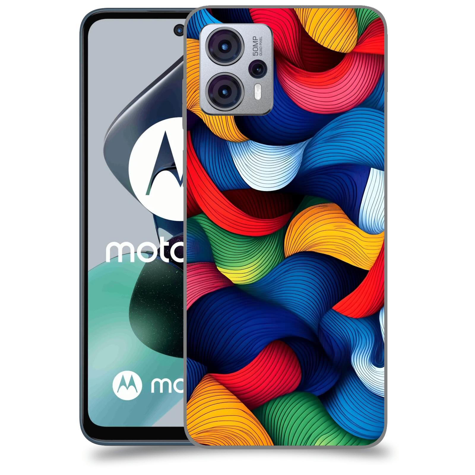 ACOVER Kryt na mobil Motorola Moto G23 - Barevná energie