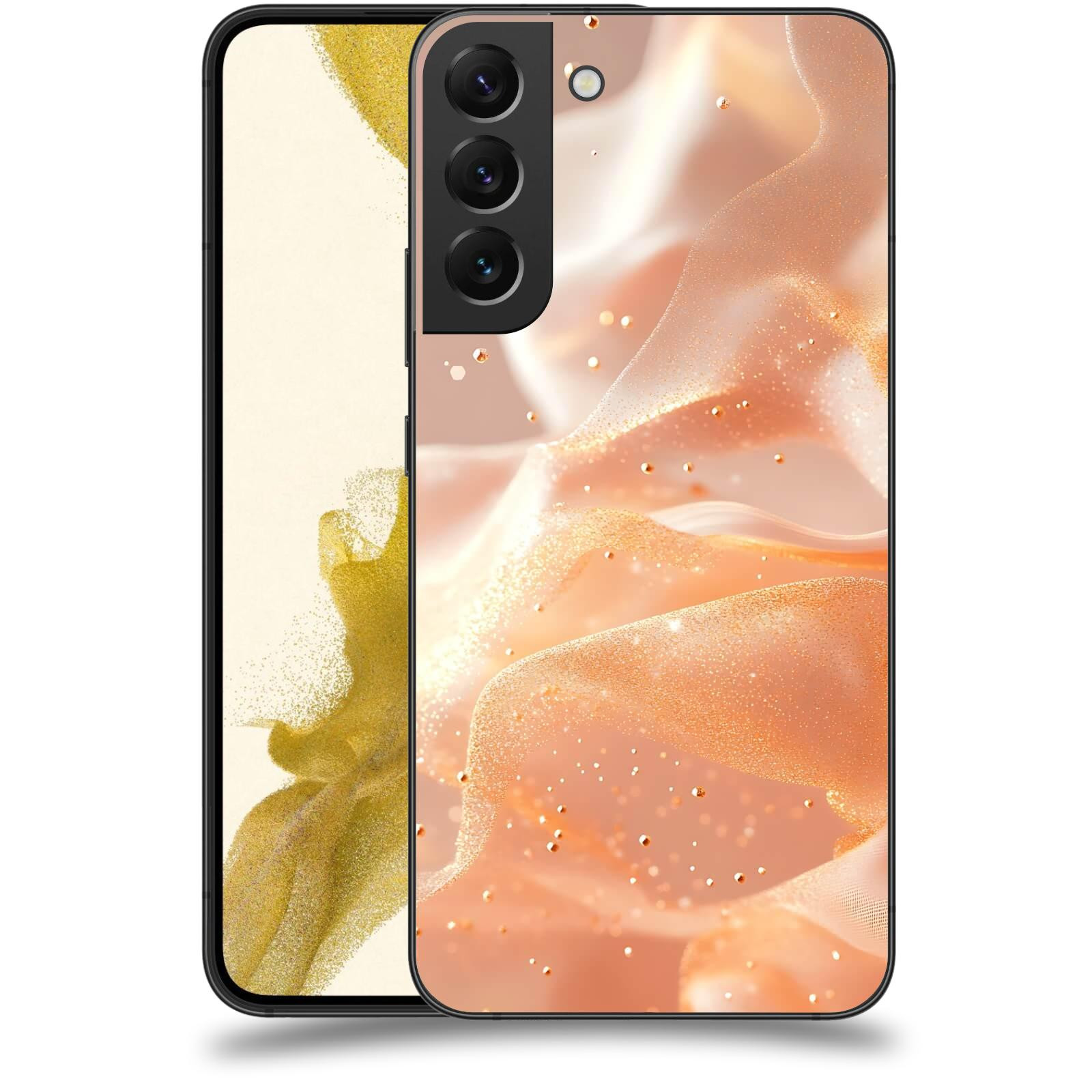 ACOVER Kryt na mobil Samsung Galaxy S22+ 5G - Éterický třpyt