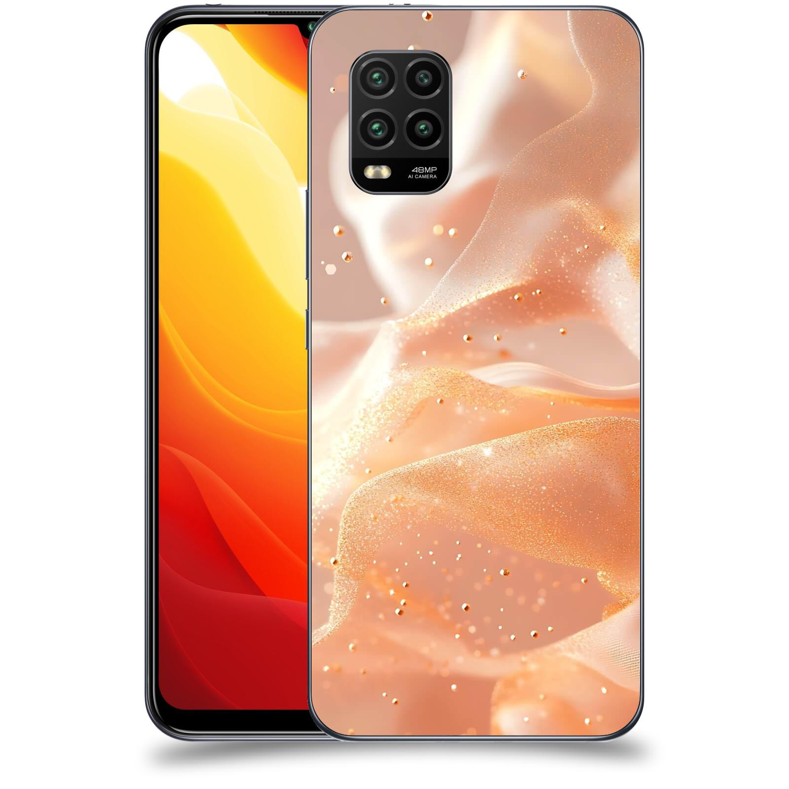 ACOVER Kryt na mobil Xiaomi Mi 10 Lite - Éterický třpyt