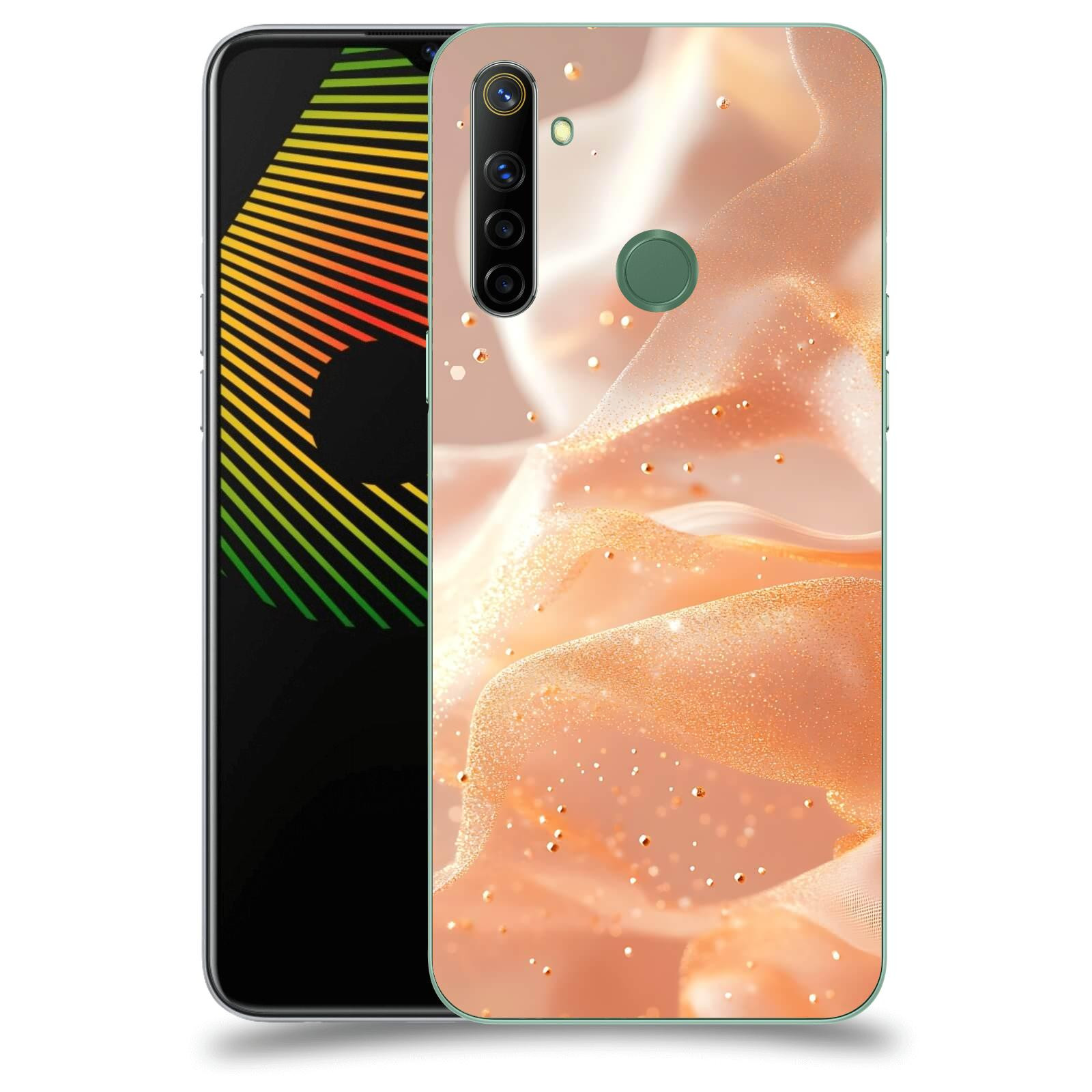 ACOVER Kryt na mobil Realme 6i - Éterický třpyt