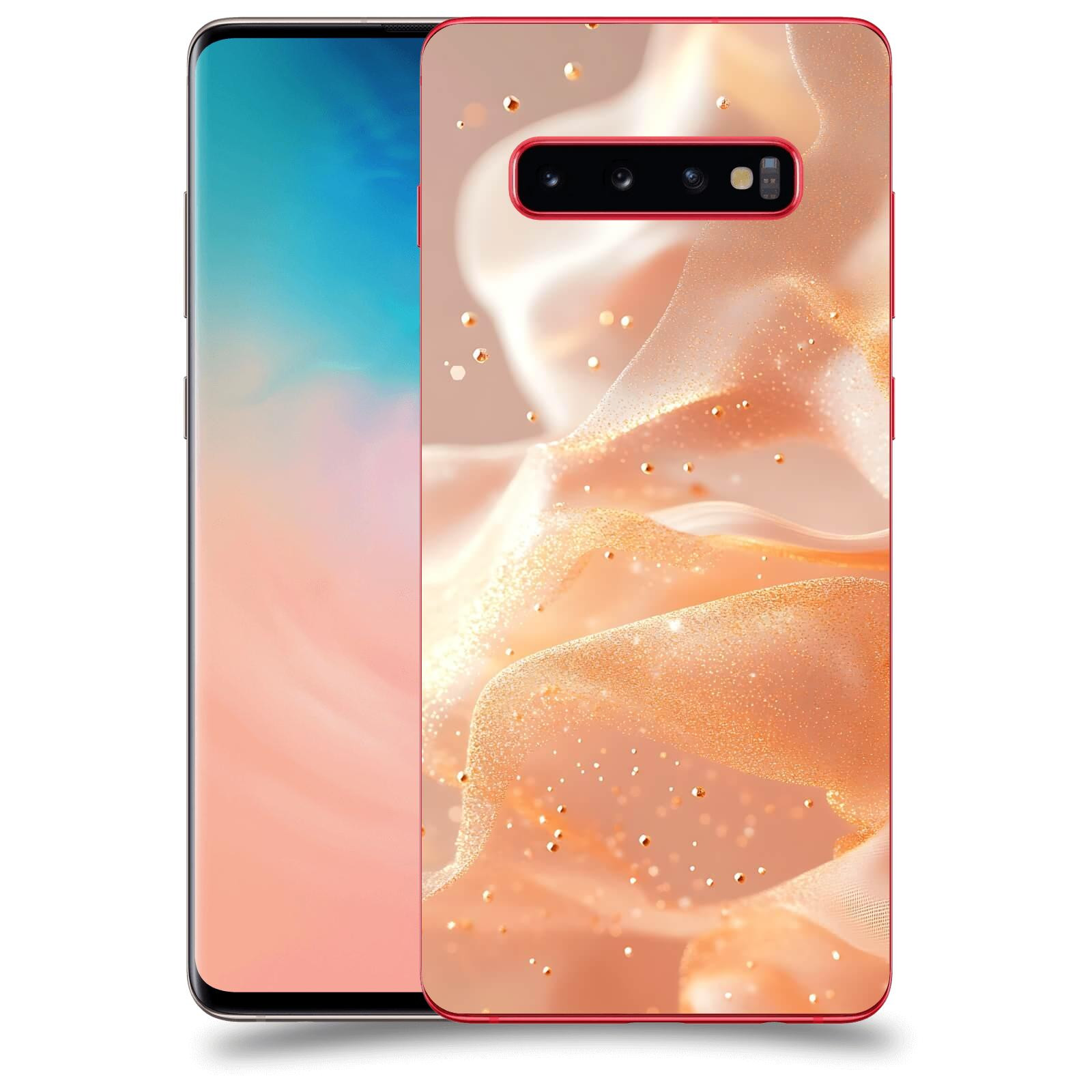 ACOVER Kryt na mobil Samsung Galaxy S10 Plus G975 - Éterický třpyt