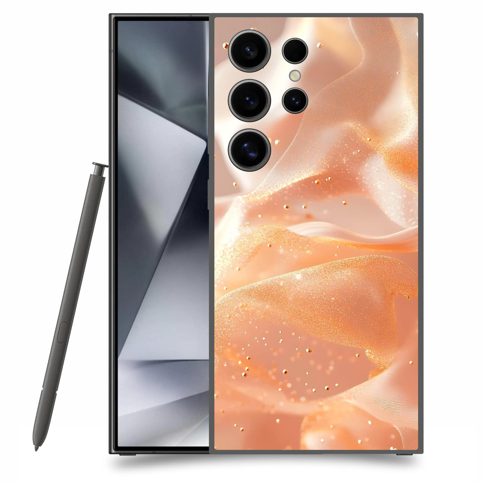 ACOVER Kryt na mobil Samsung Galaxy S24 Ultra - Éterický třpyt