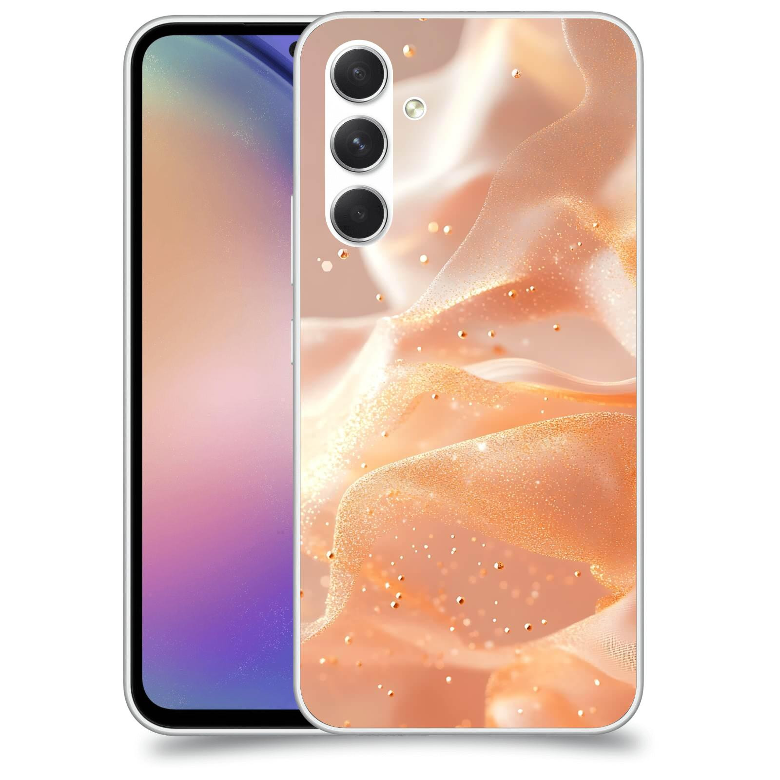 ACOVER Kryt na mobil Samsung Galaxy M54 5G - Éterický třpyt