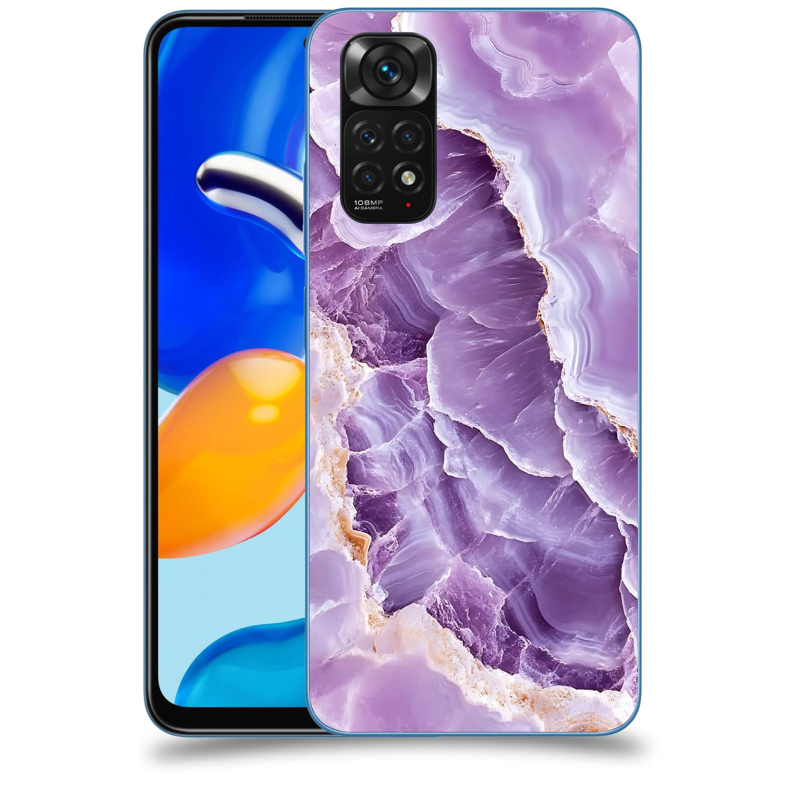 ACOVER Kryt na mobil Xiaomi Redmi Note 11S - Fialová krása