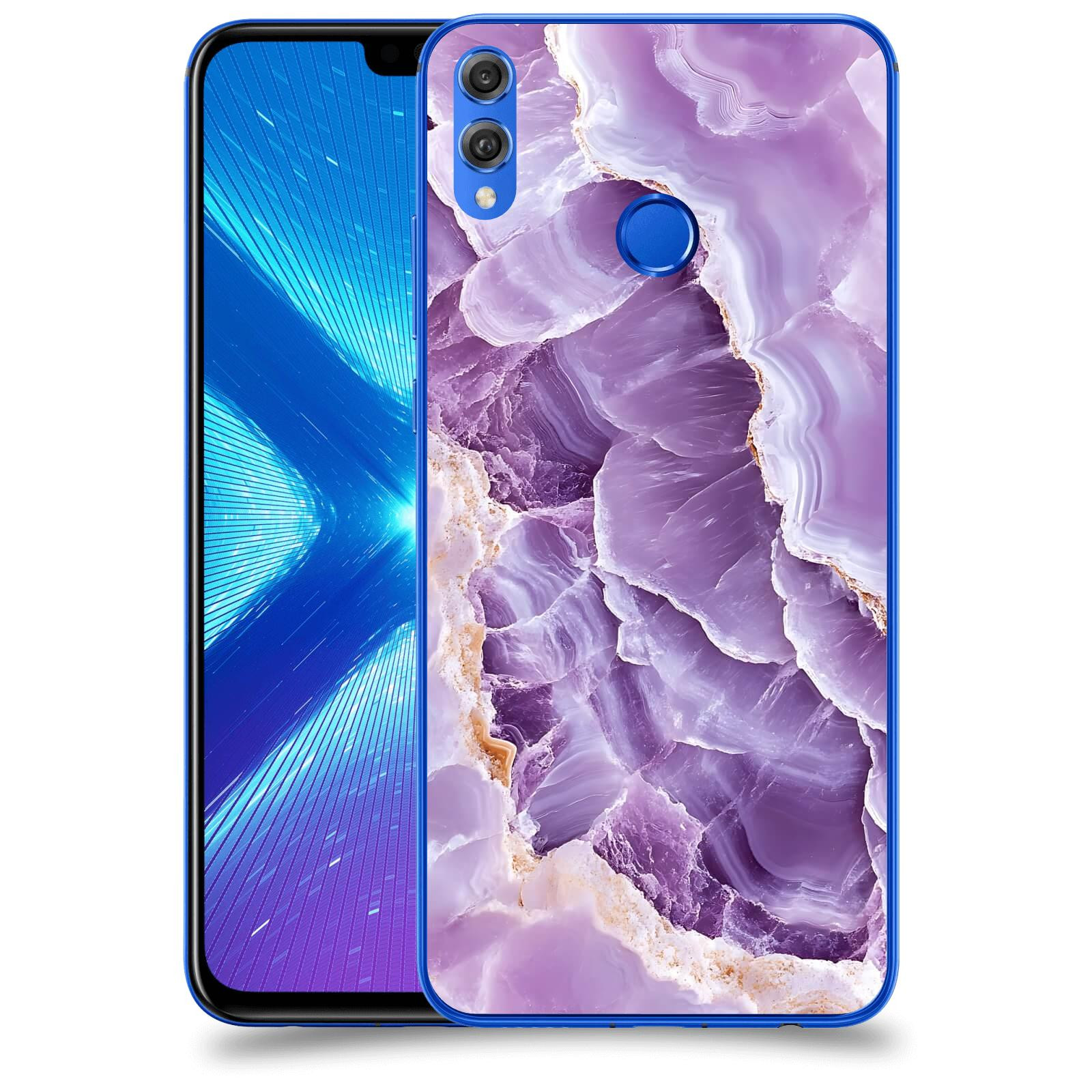 ACOVER Kryt na mobil Honor 8X - Fialová krása