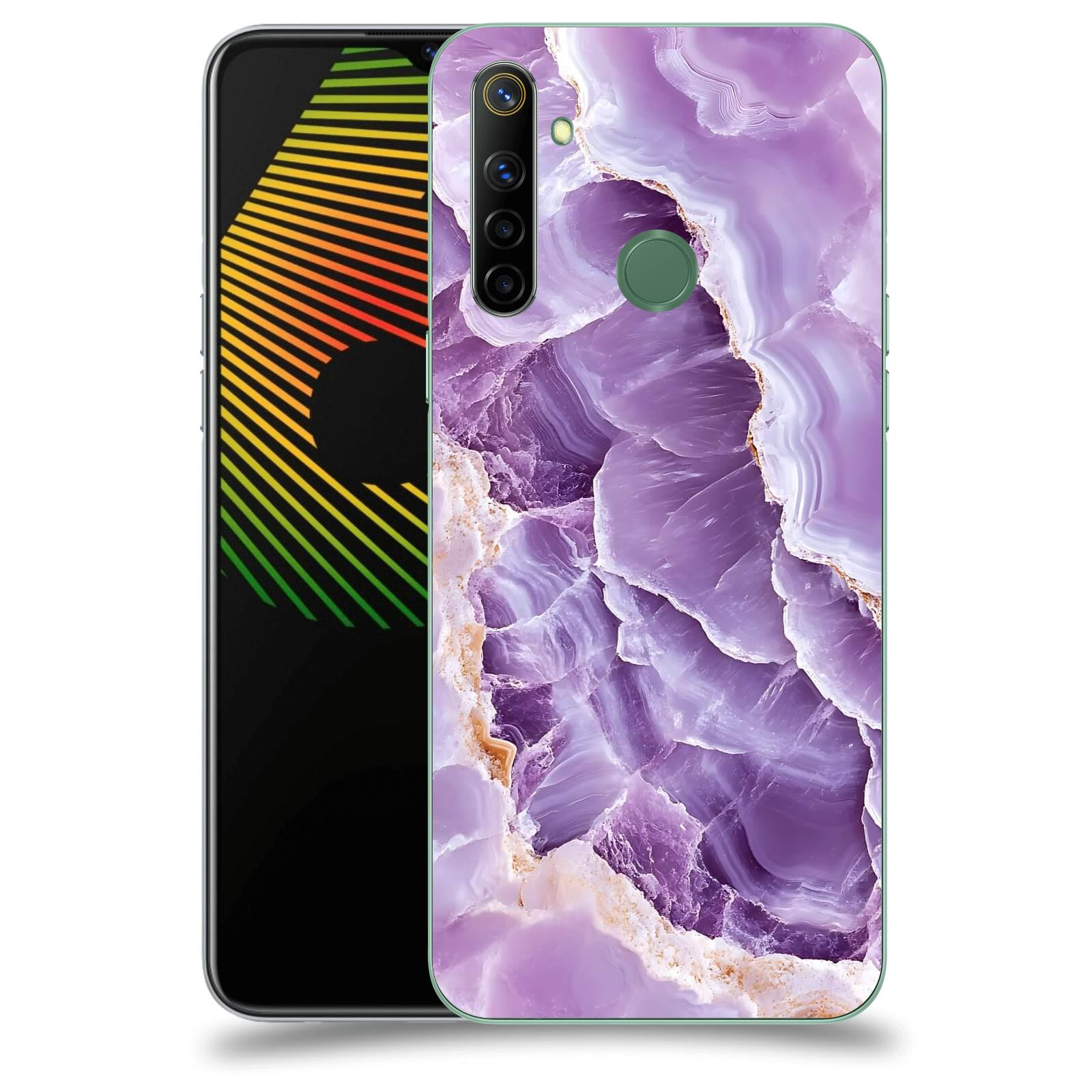 ACOVER Kryt na mobil Realme 6i - Fialová krása