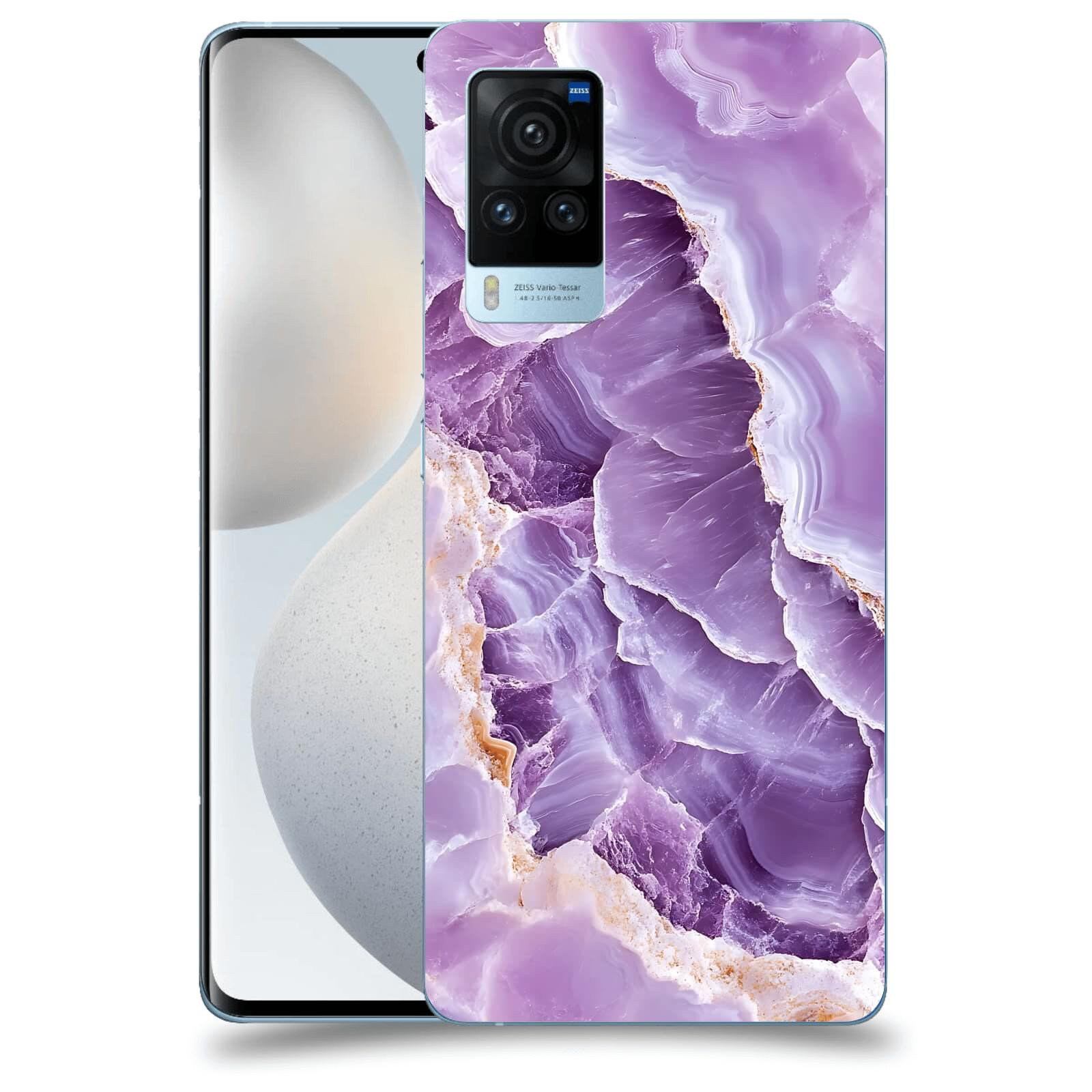ACOVER Kryt na mobil Vivo X60 Pro 5G - Fialová krása
