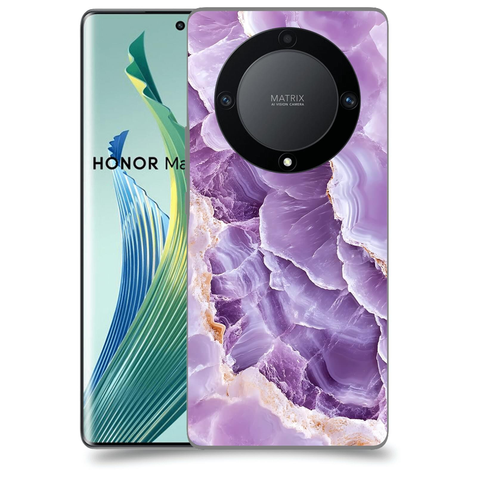 ACOVER Kryt na mobil Honor 90 Lite - Fialová krása