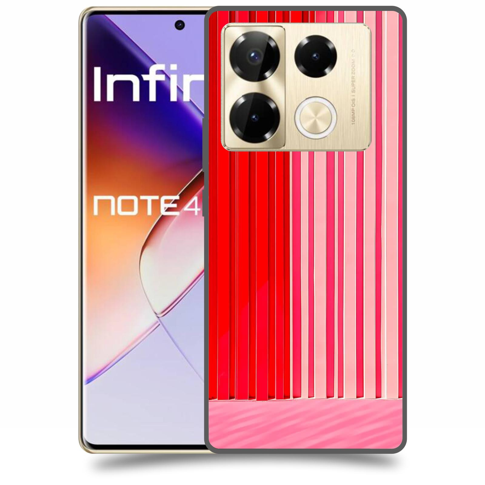 ACOVER Kryt na mobil Infinix Note 40 PRO - Geometrická vášeň