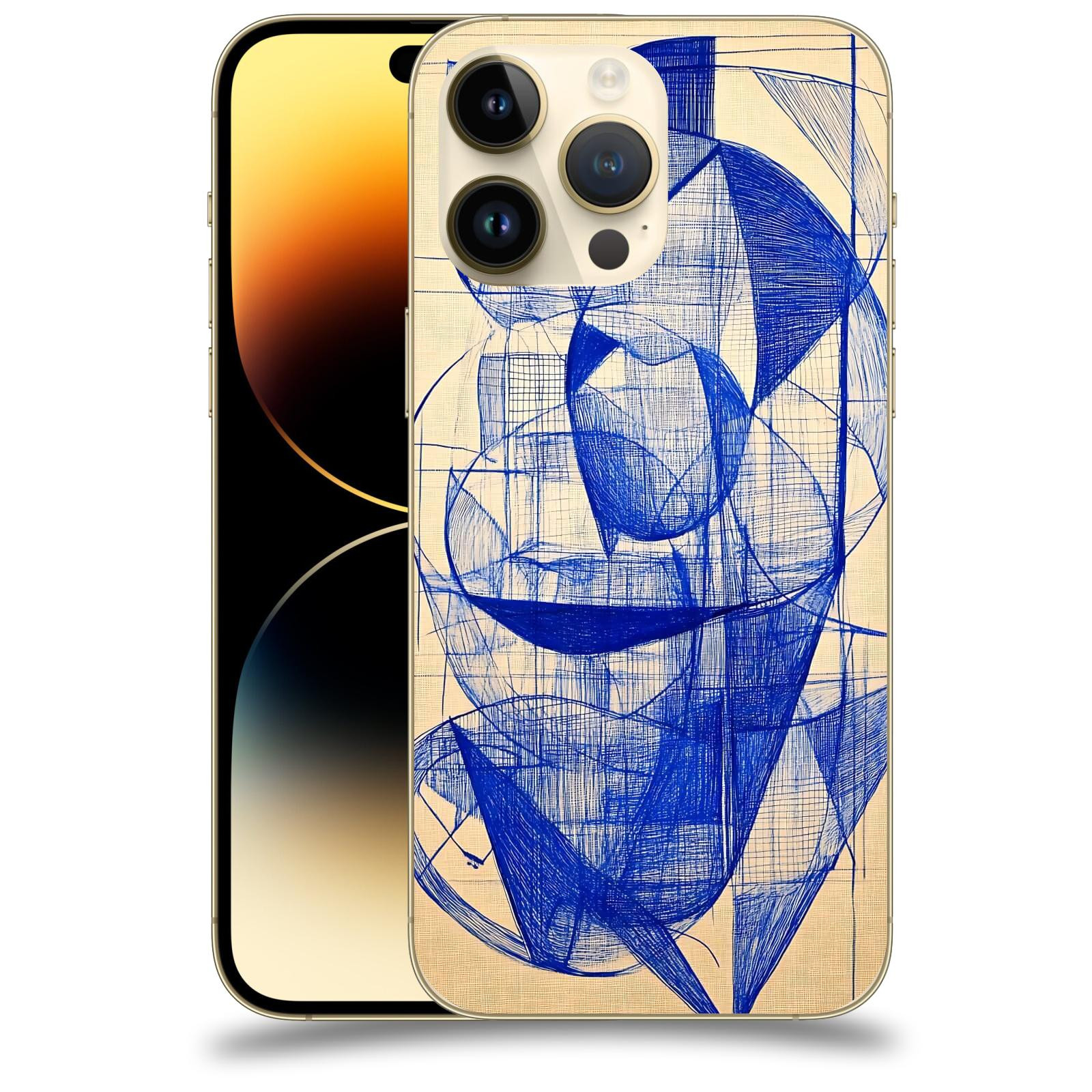 ACOVER Kryt na mobil Apple iPhone 14 Pro Max - Geometrický chaos