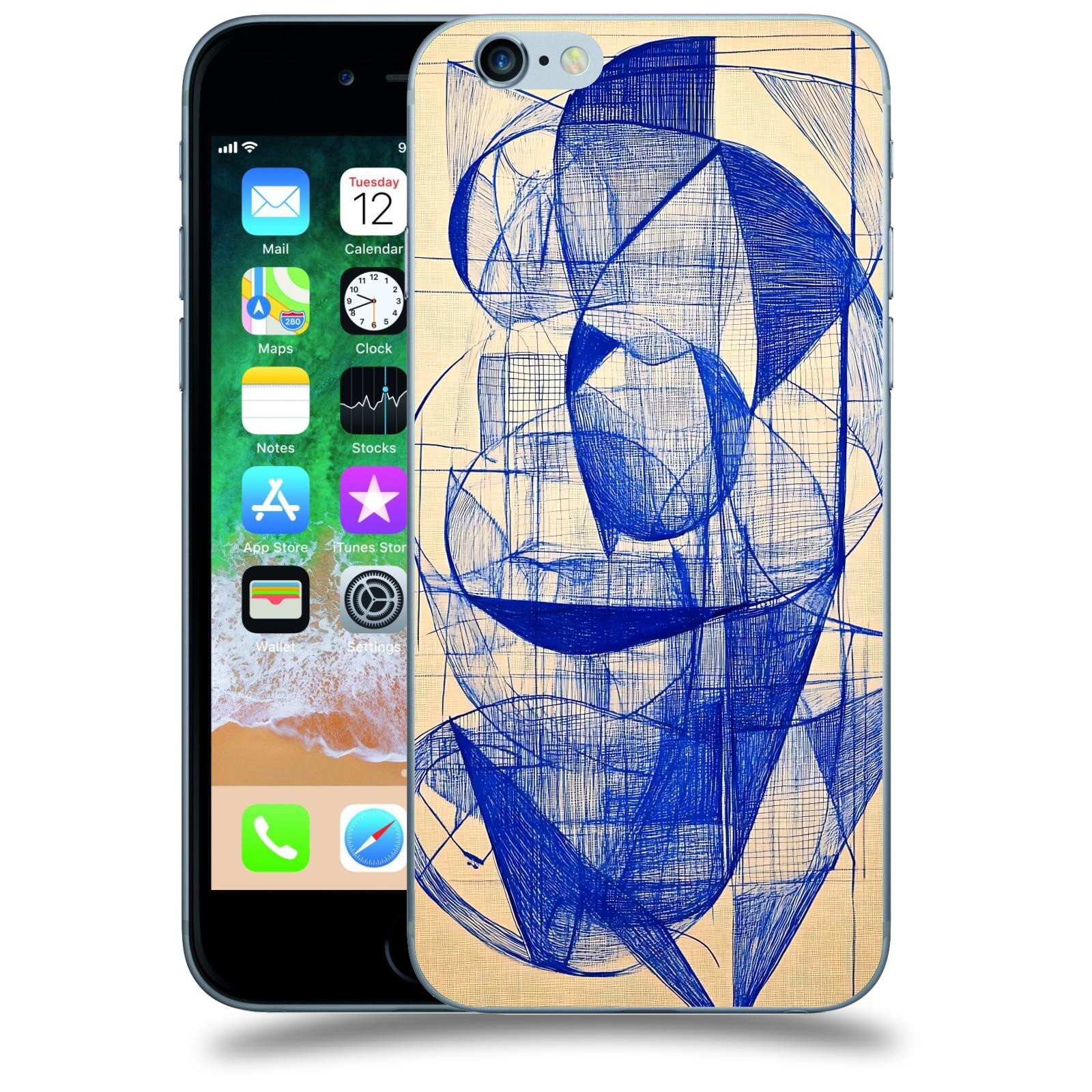 ACOVER Kryt na mobil Apple iPhone 6/6S - Geometrický chaos