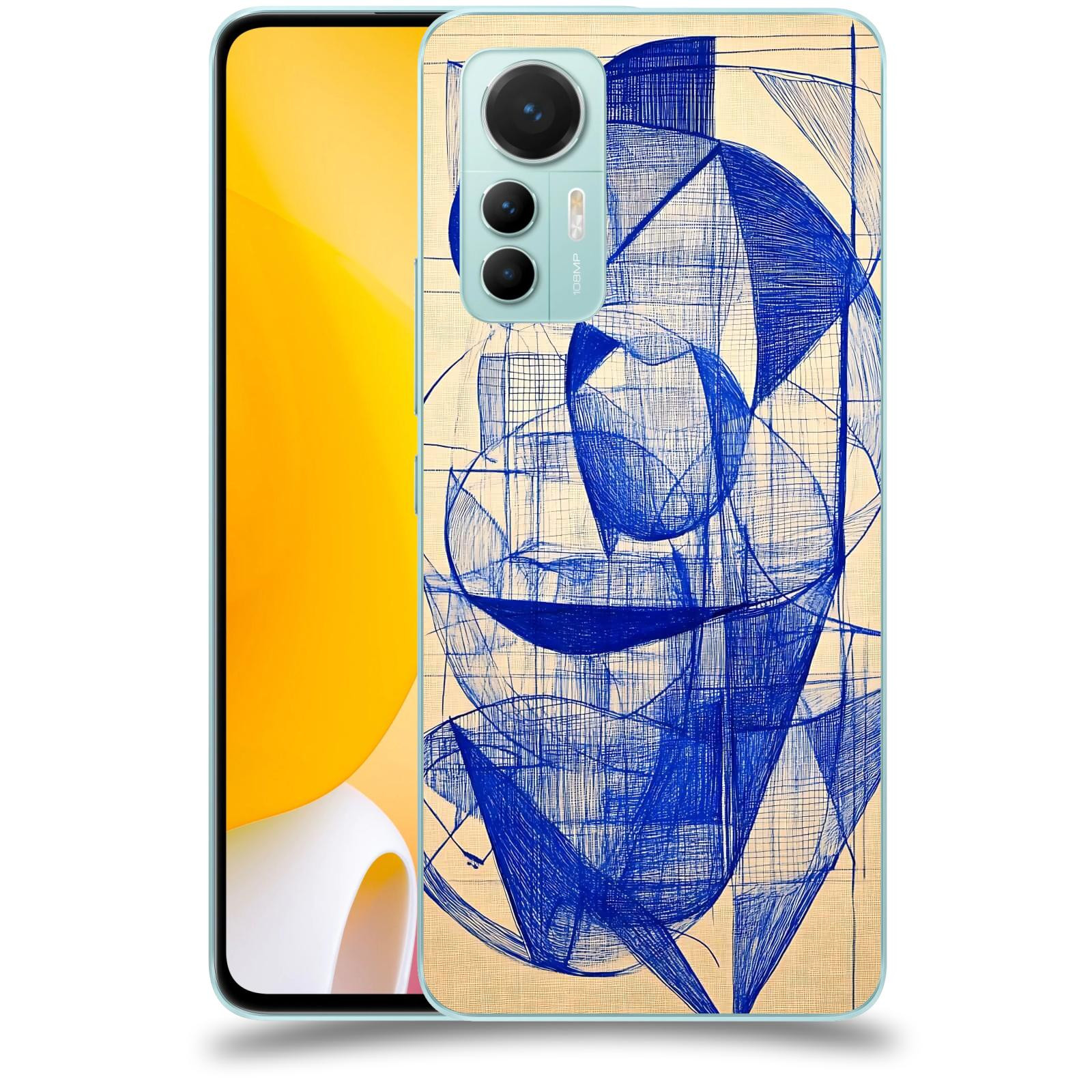 ACOVER Kryt na mobil Xiaomi 12 Lite - Geometrický chaos