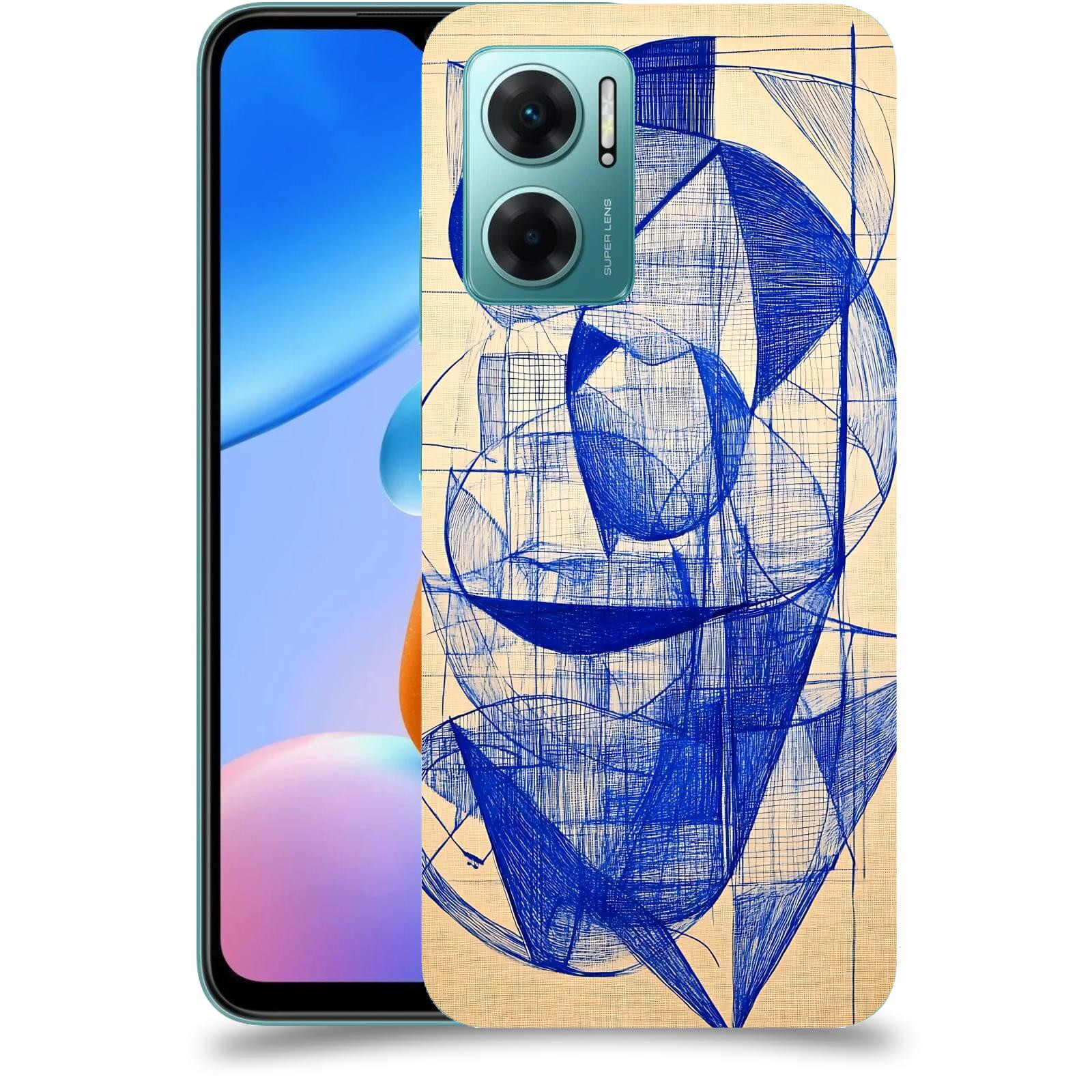 ACOVER Kryt na mobil Xiaomi Redmi 10 5G - Geometrický chaos