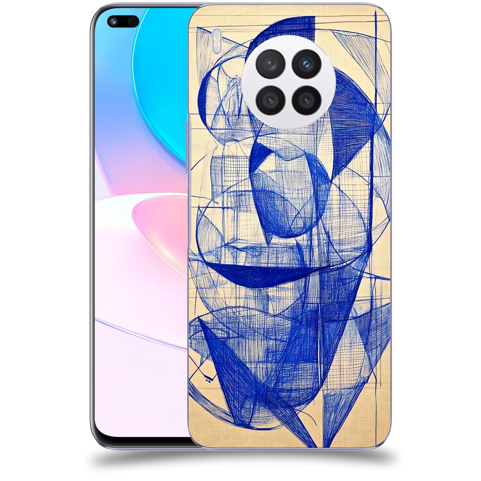 ACOVER Kryt na mobil Huawei Nova 8i - Geometrický chaos