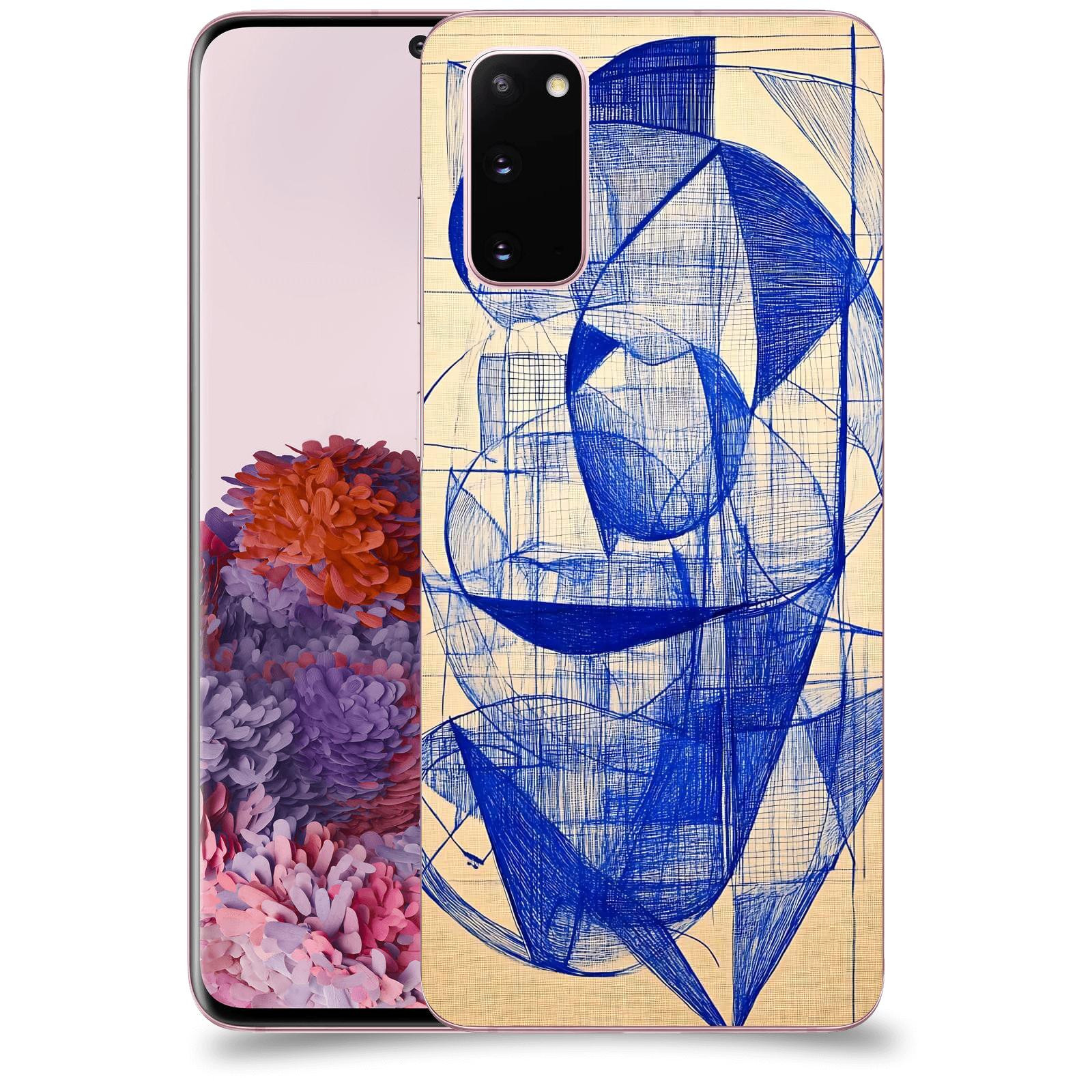 ACOVER Kryt na mobil Samsung Galaxy S20 G980F - Geometrický chaos
