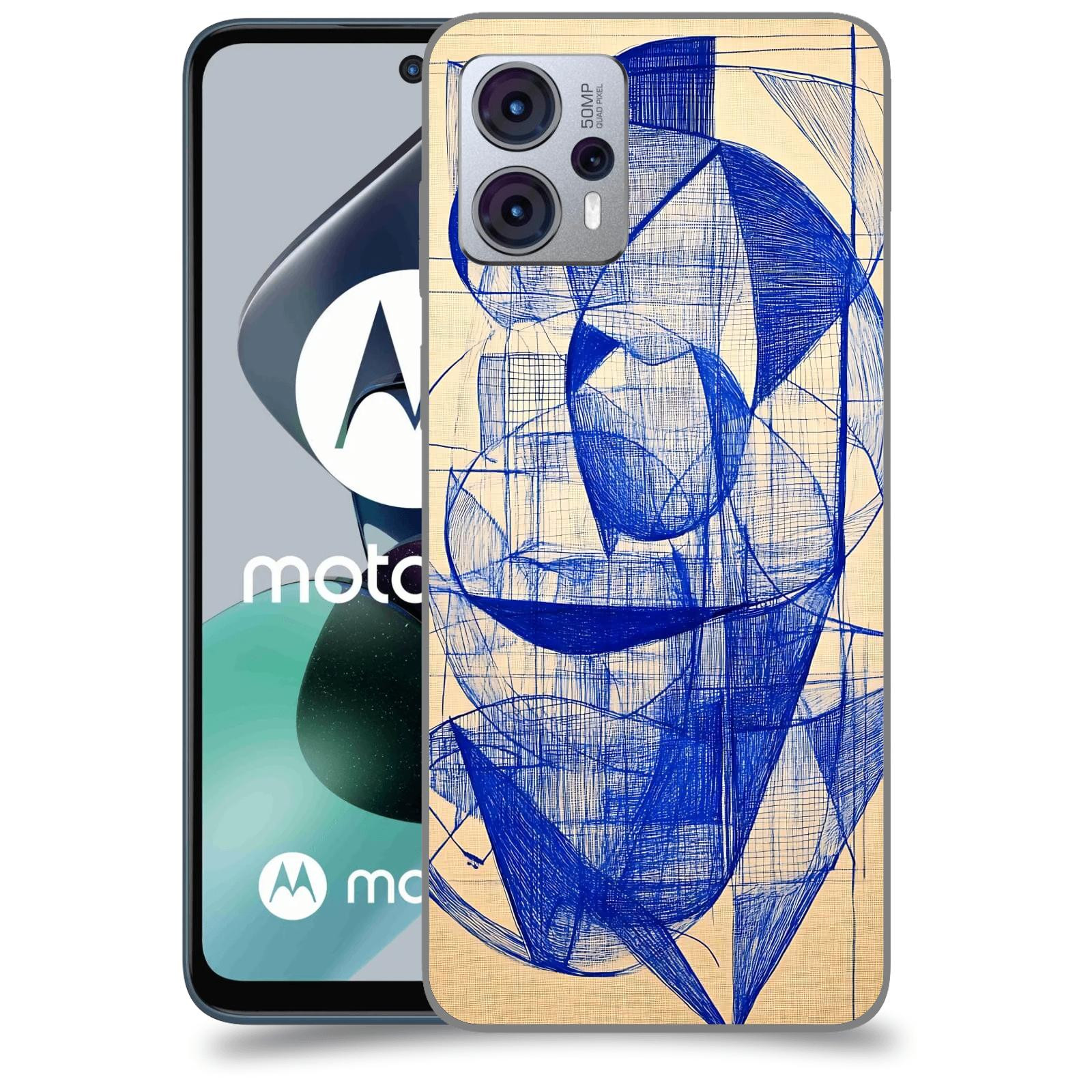 ACOVER Kryt na mobil Motorola Moto G23 - Geometrický chaos