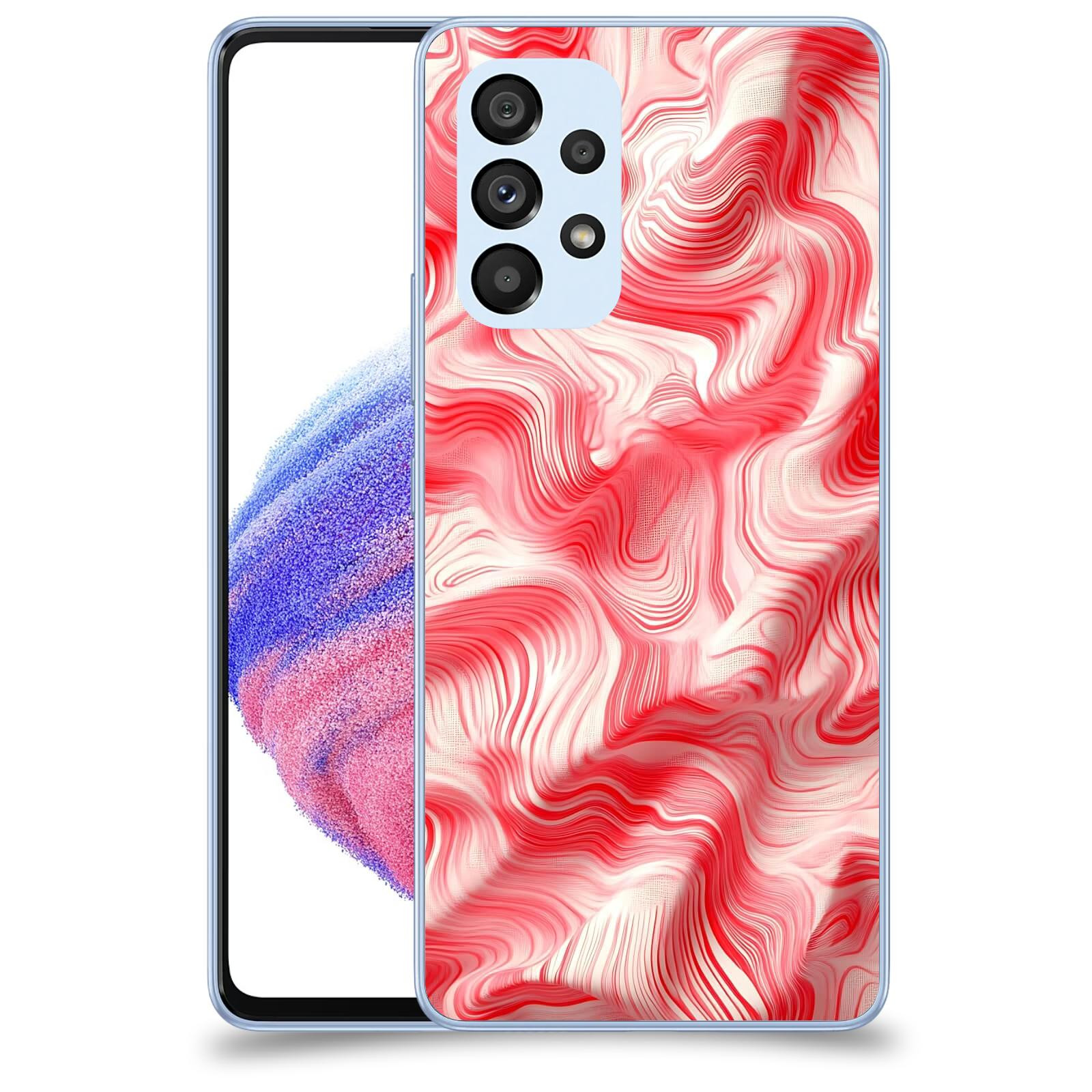 ACOVER Kryt na mobil Samsung Galaxy A32 5G A326B - Harmonické proudění