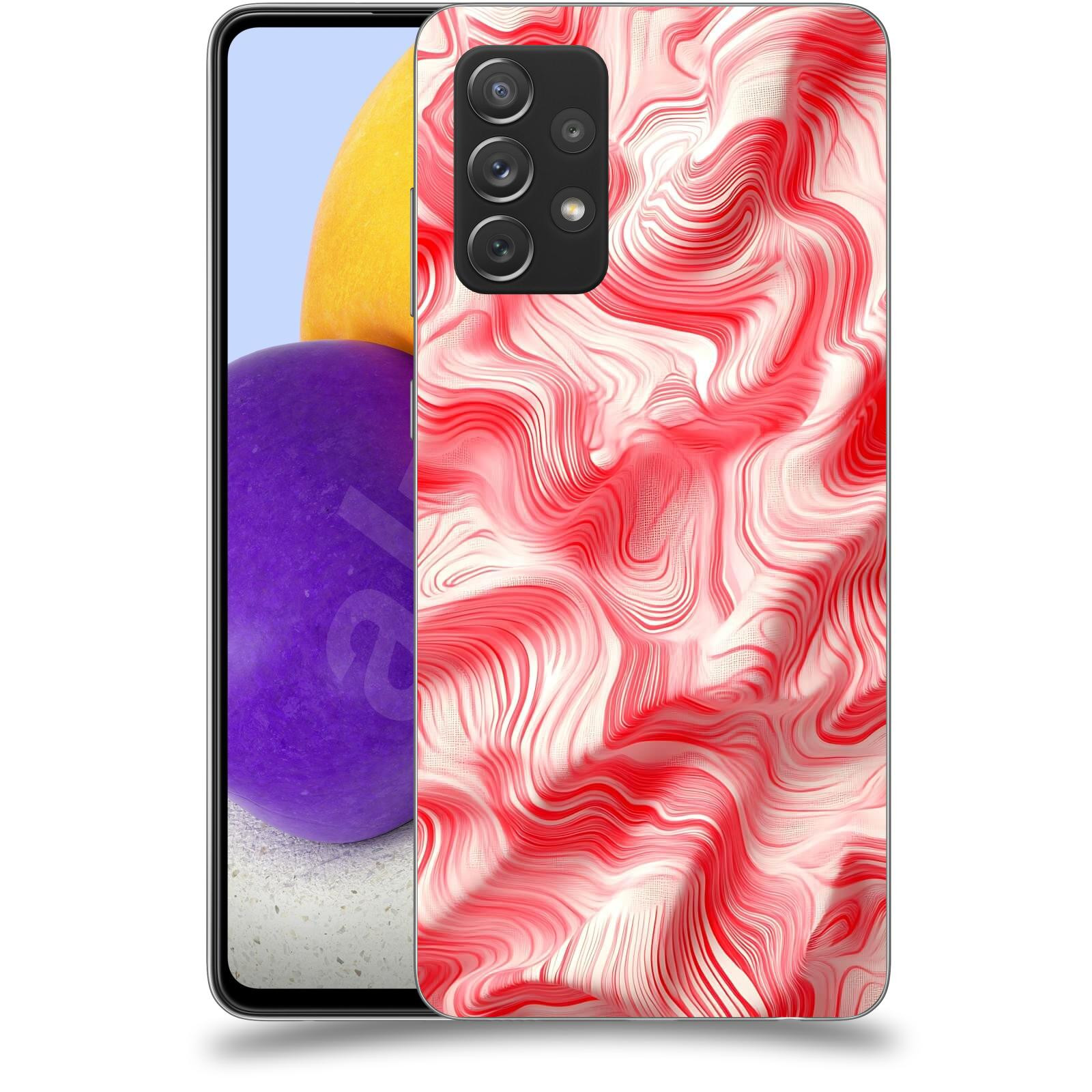 ACOVER Kryt na mobil Samsung Galaxy A72 A725F - Harmonické proudění
