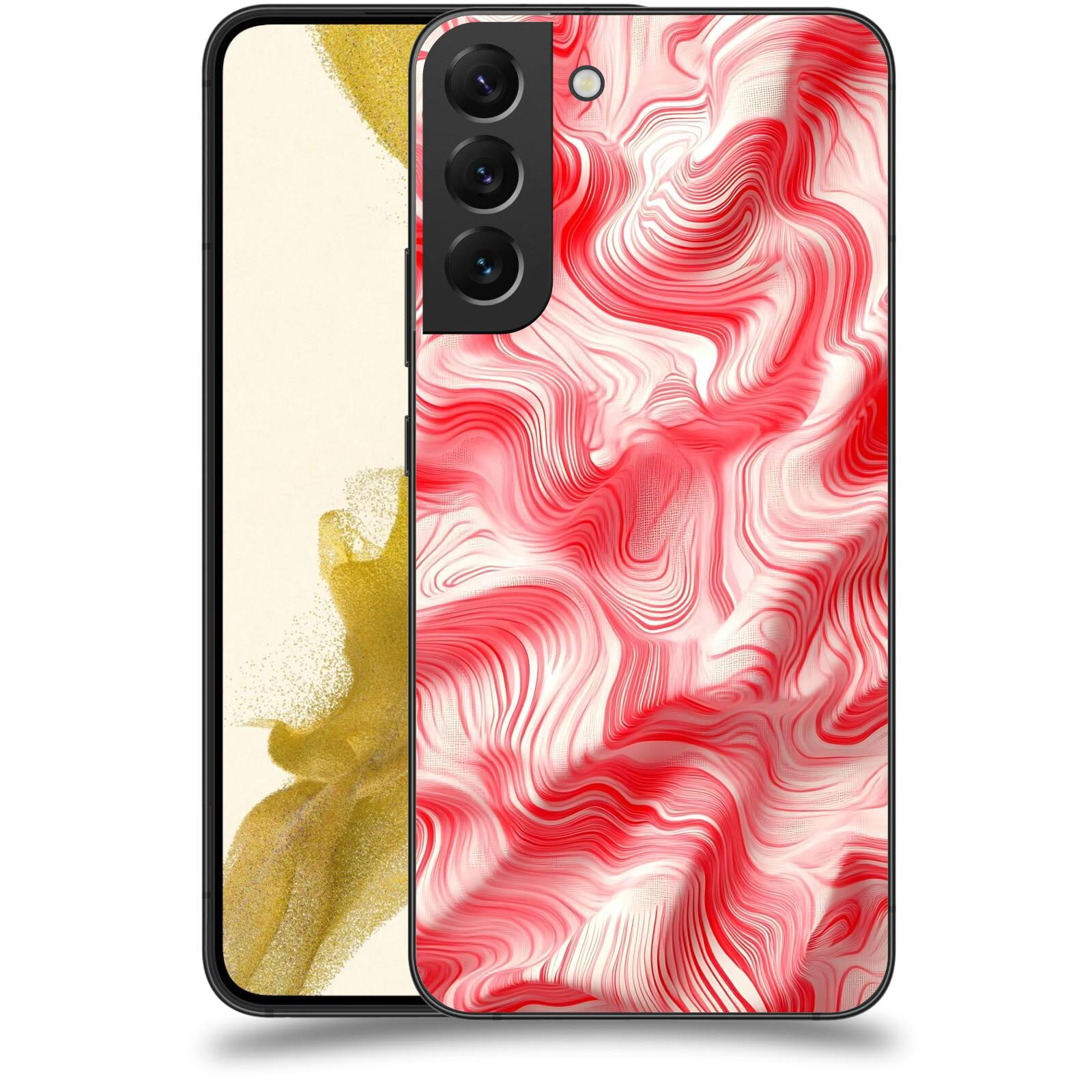 ACOVER Kryt na mobil Samsung Galaxy S22+ 5G - Harmonické proudění