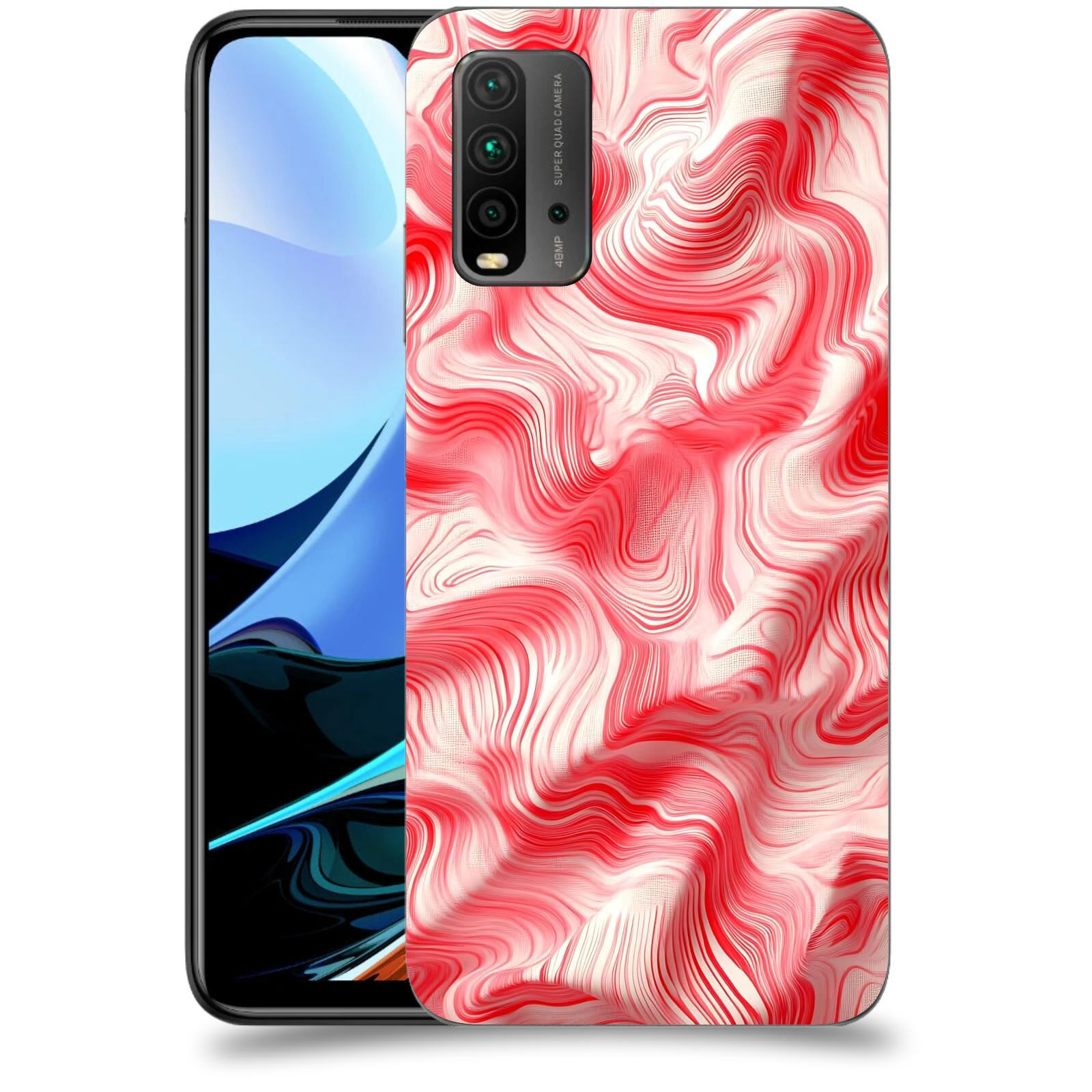 ACOVER Kryt na mobil Xiaomi Redmi 9T - Harmonické proudění