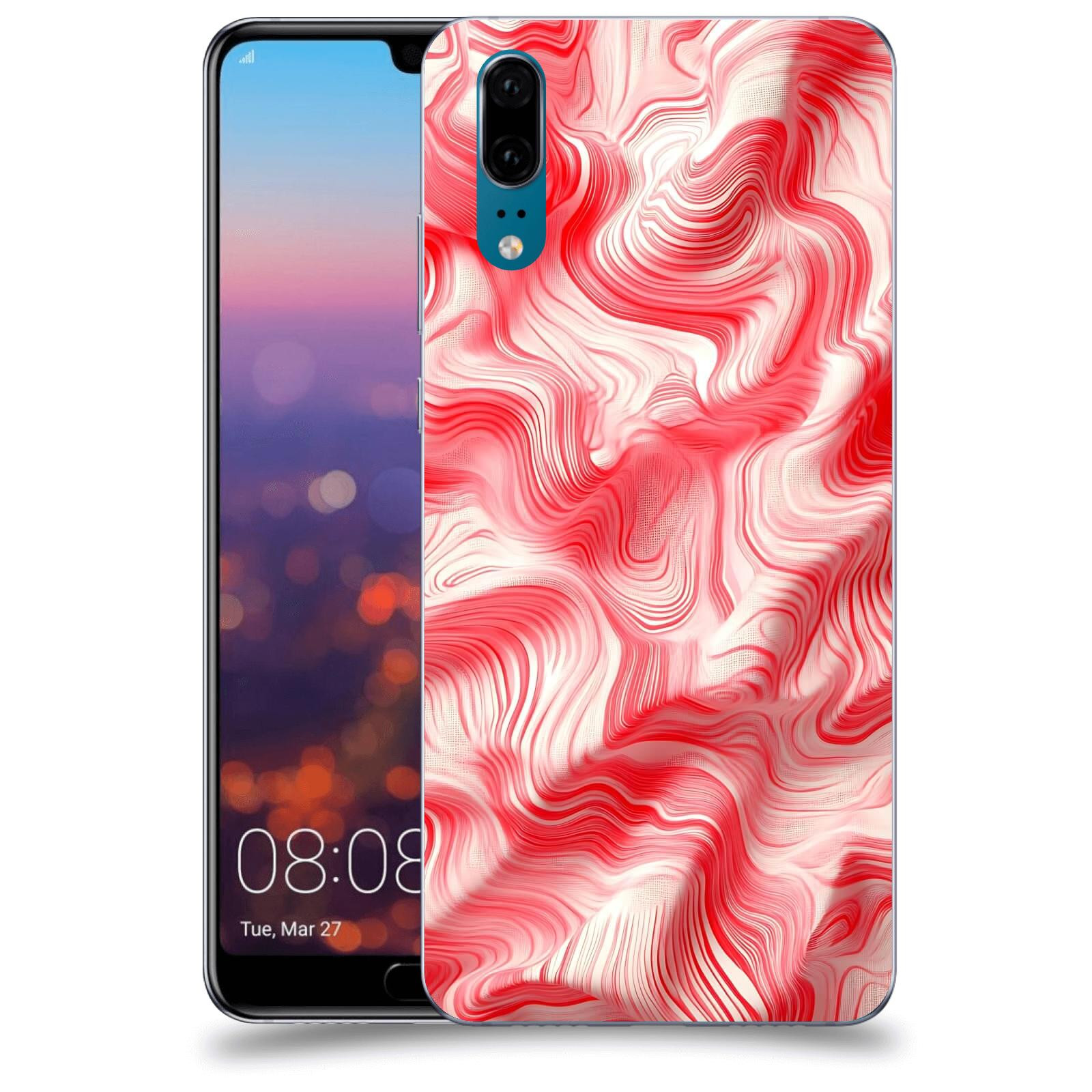 ACOVER Kryt na mobil Huawei P20 - Harmonické proudění