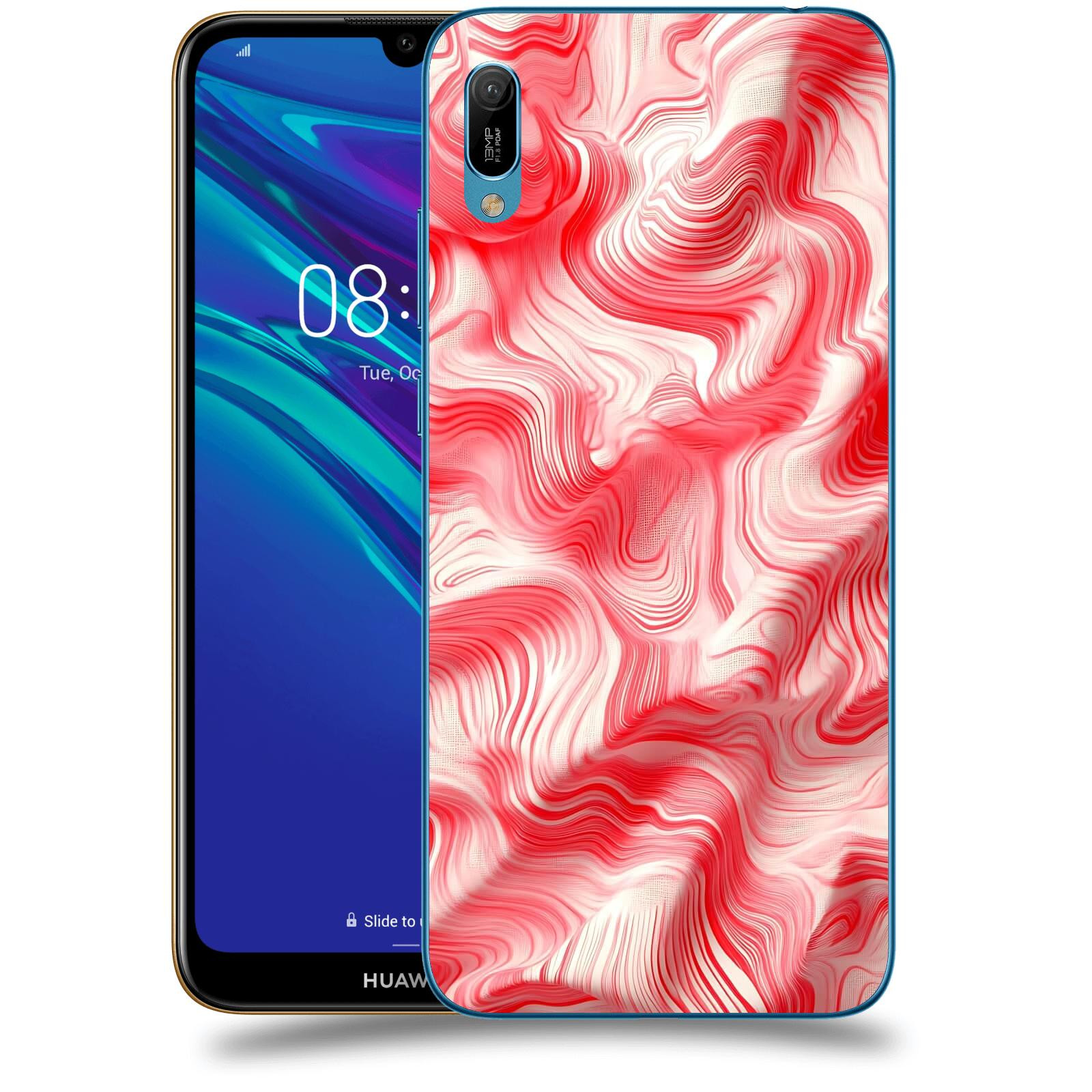 ACOVER Kryt na mobil Huawei Y6 2019 - Harmonické proudění