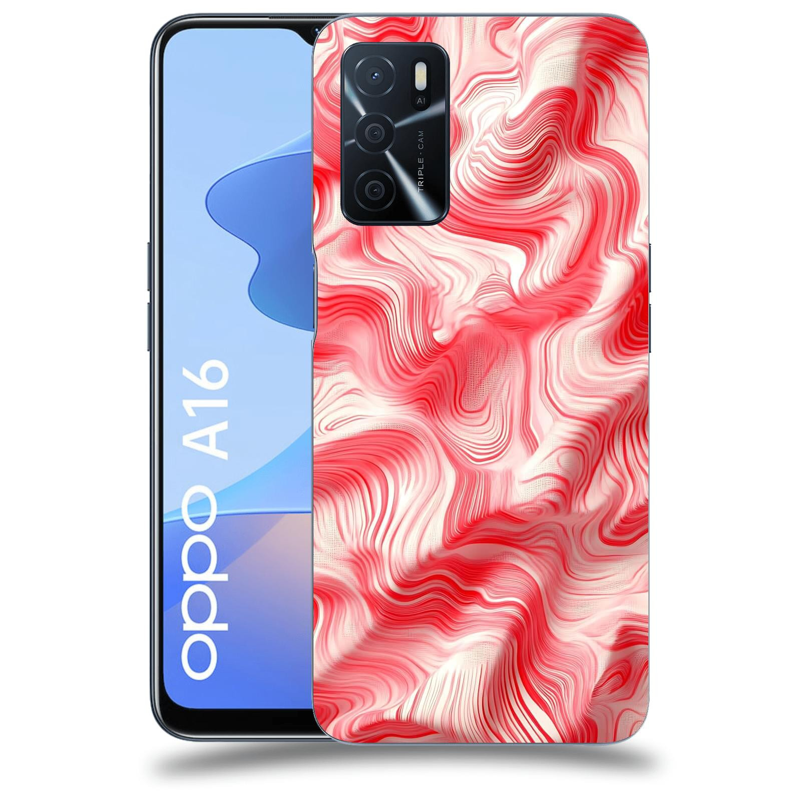 ACOVER Kryt na mobil OPPO A16 - Harmonické proudění