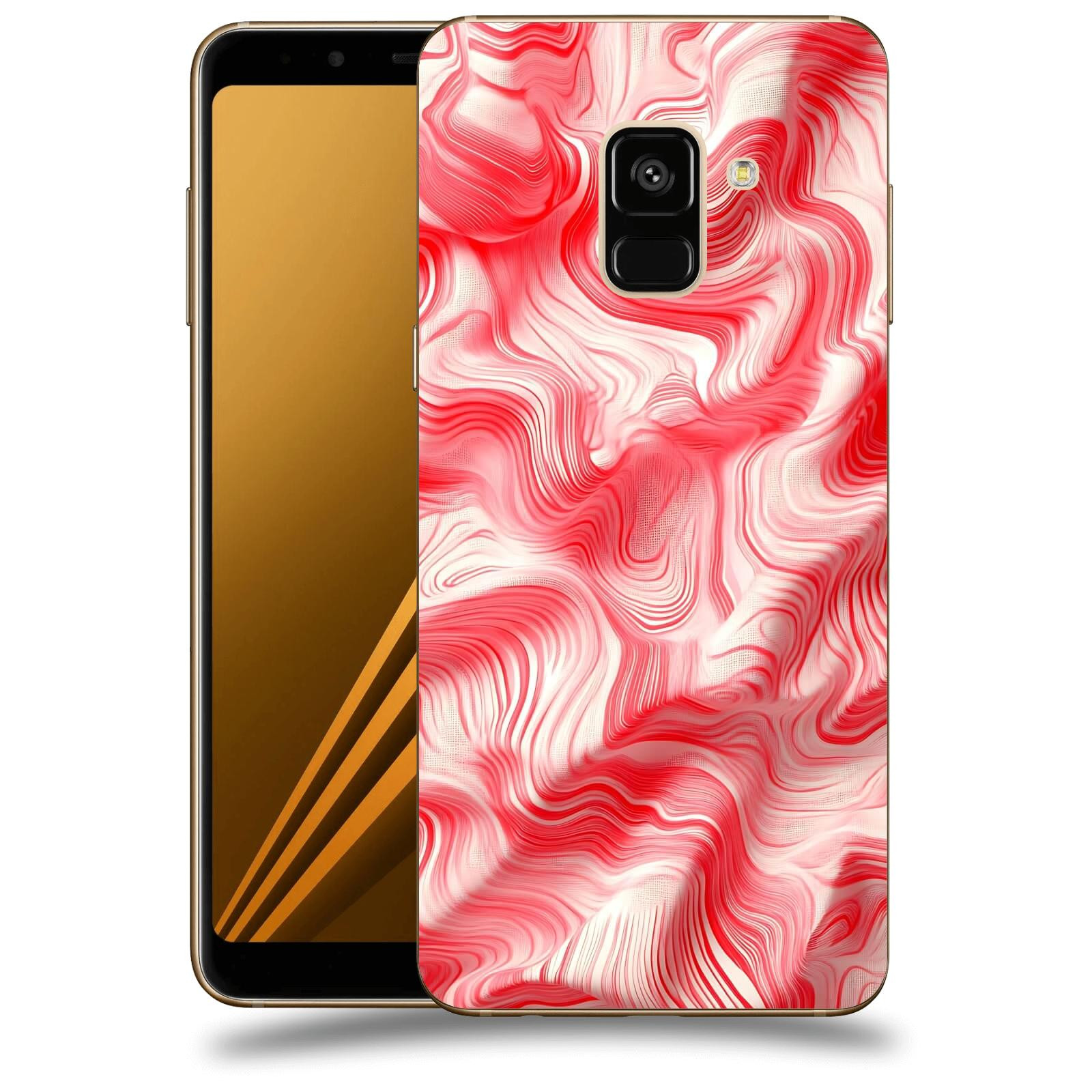ACOVER Kryt na mobil Samsung Galaxy A8 2018 A530F - Harmonické proudění