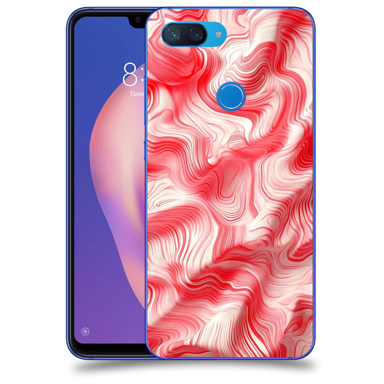 ACOVER Kryt na mobil Xiaomi Mi 8 Lite - Harmonické proudění