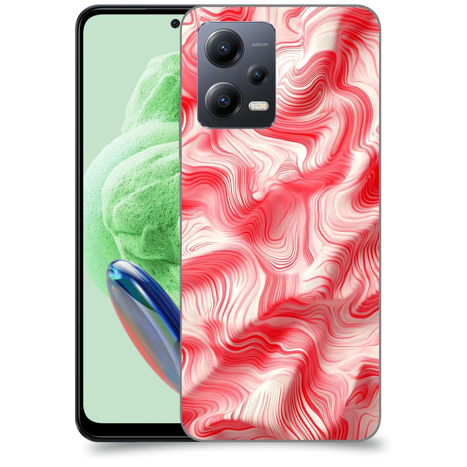 ACOVER Kryt na mobil Xiaomi Redmi Note 12 5G - Harmonické proudění