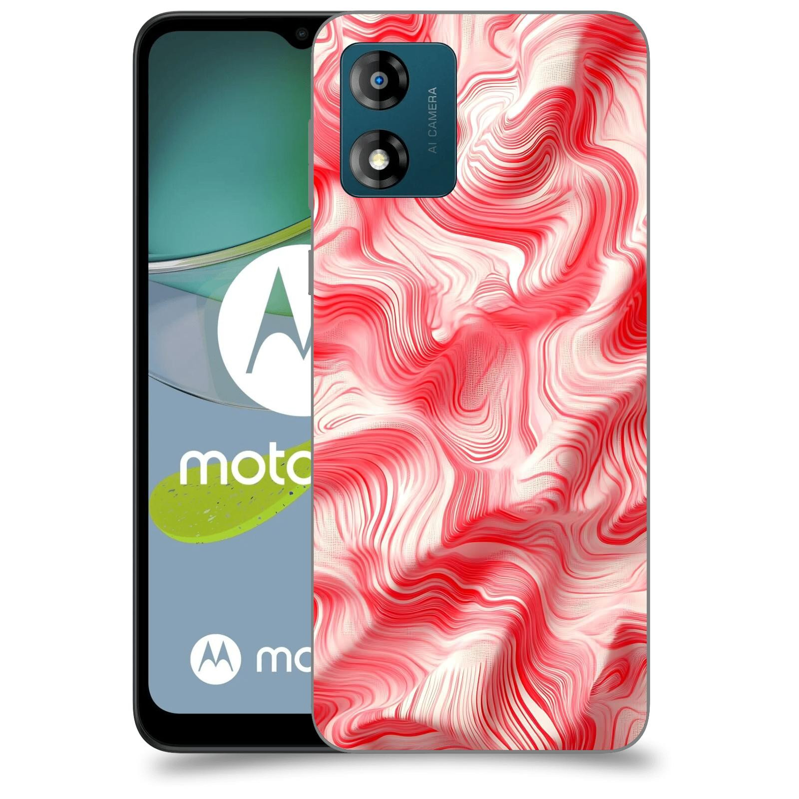 ACOVER Kryt na mobil Motorola Moto E13 - Harmonické proudění