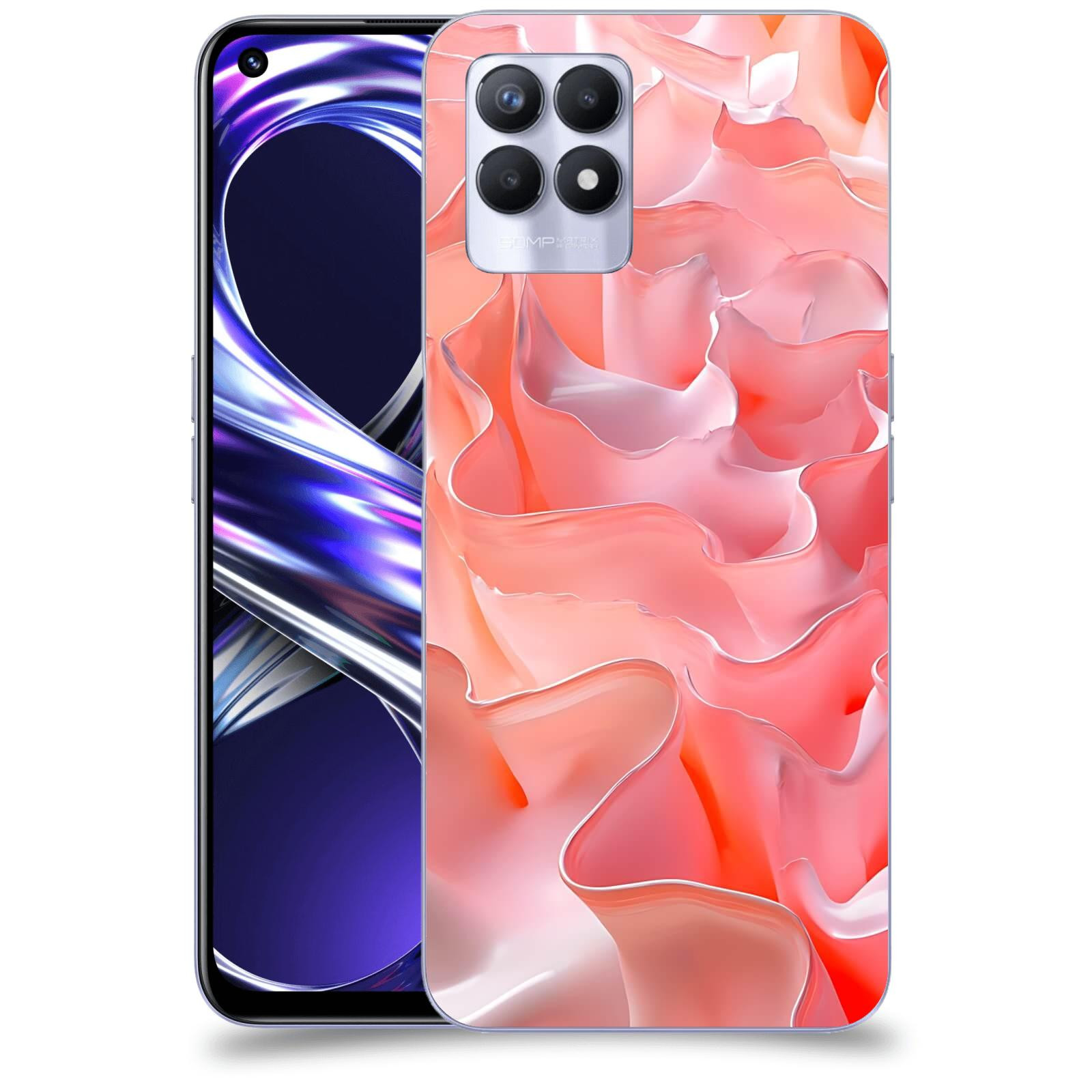 ACOVER Kryt na mobil Realme 8i - Hebká vášeň