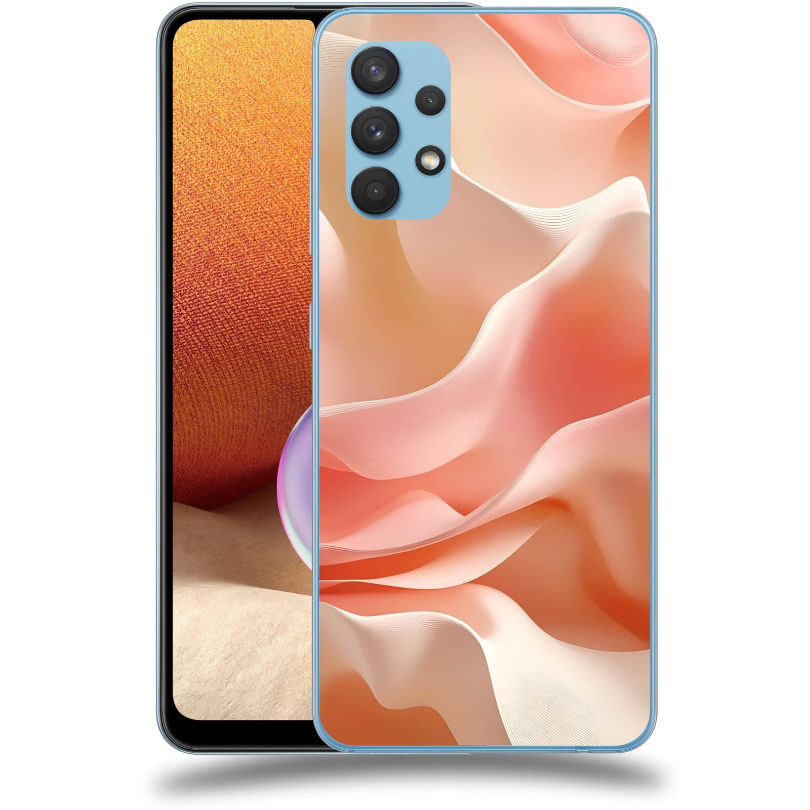 ACOVER Kryt na mobil Samsung Galaxy A32 4G SM-A325F - Hedvábné vlny