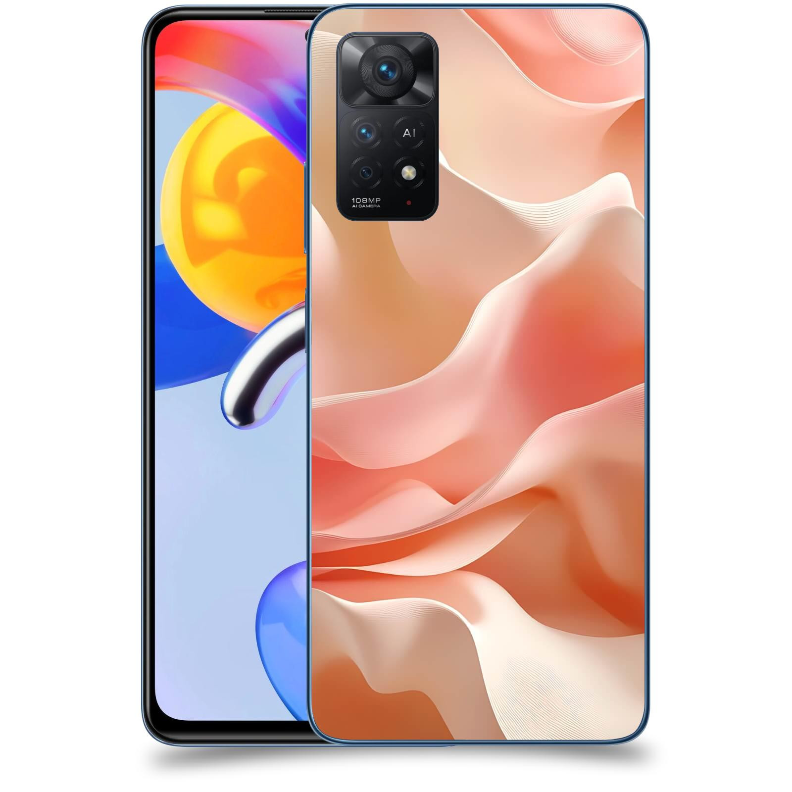 ACOVER Kryt na mobil Xiaomi Redmi Note 11 Pro 5G - Hedvábné vlny