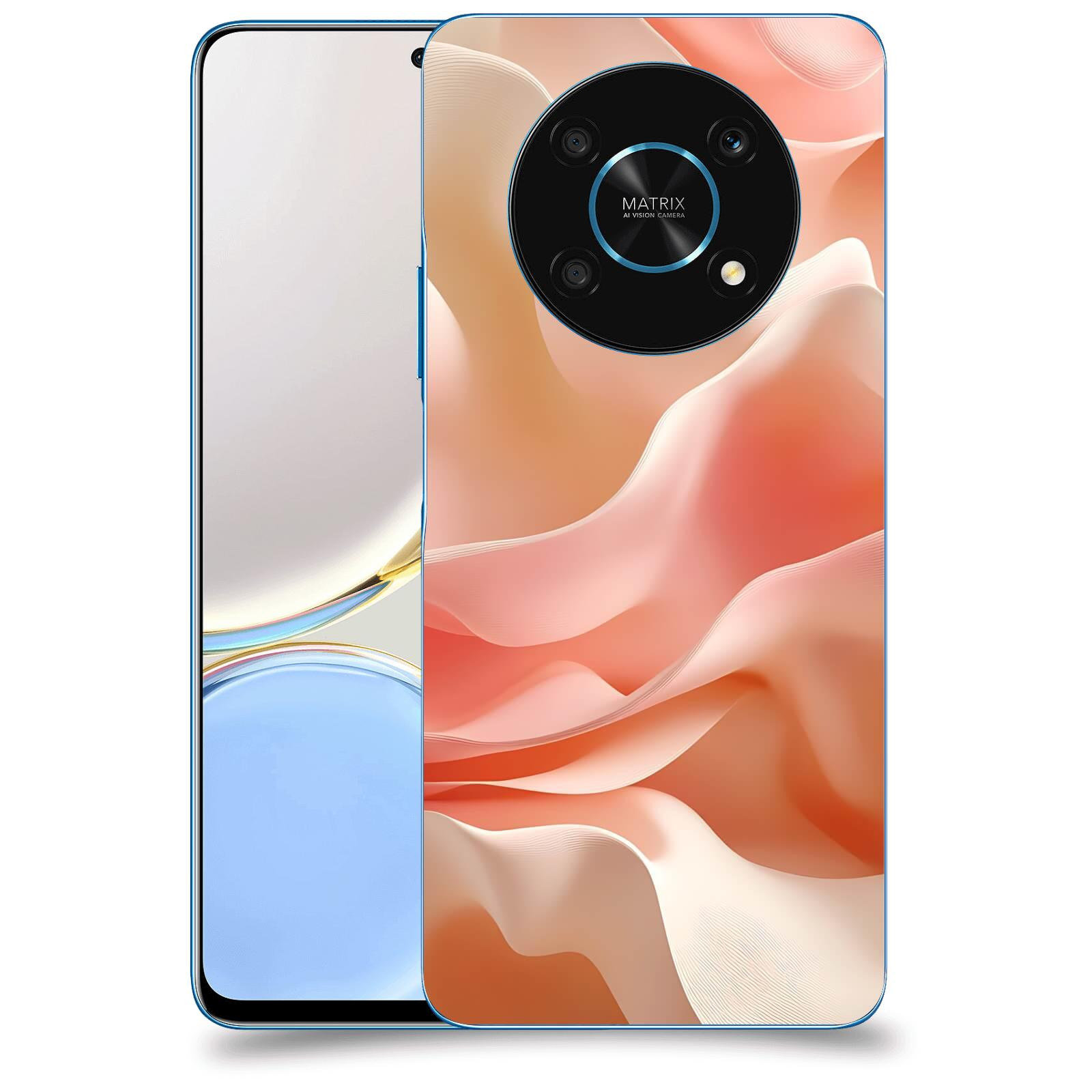 ACOVER Kryt na mobil Honor Magic 4 Lite 5G - Hedvábné vlny