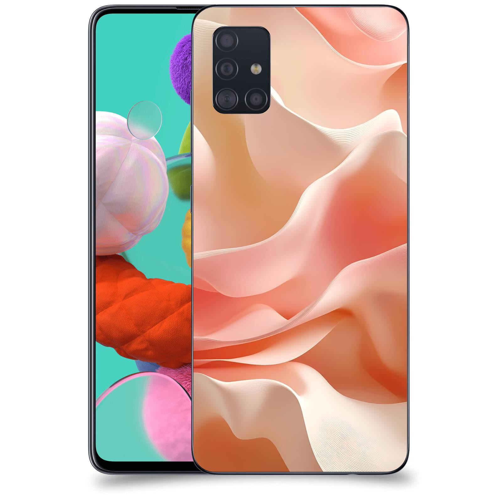ACOVER Kryt na mobil Samsung Galaxy A51 A515F - Hedvábné vlny