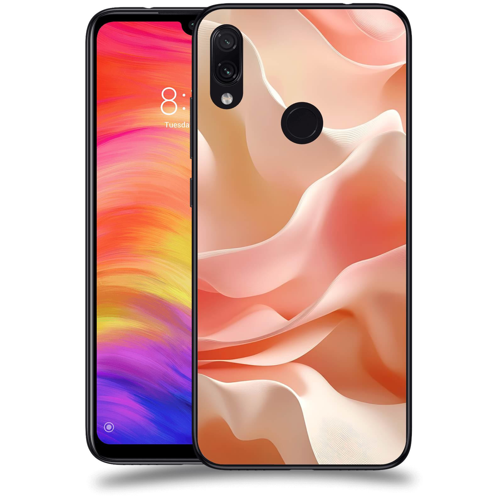 ACOVER Kryt na mobil Xiaomi Redmi Note 7 - Hedvábné vlny