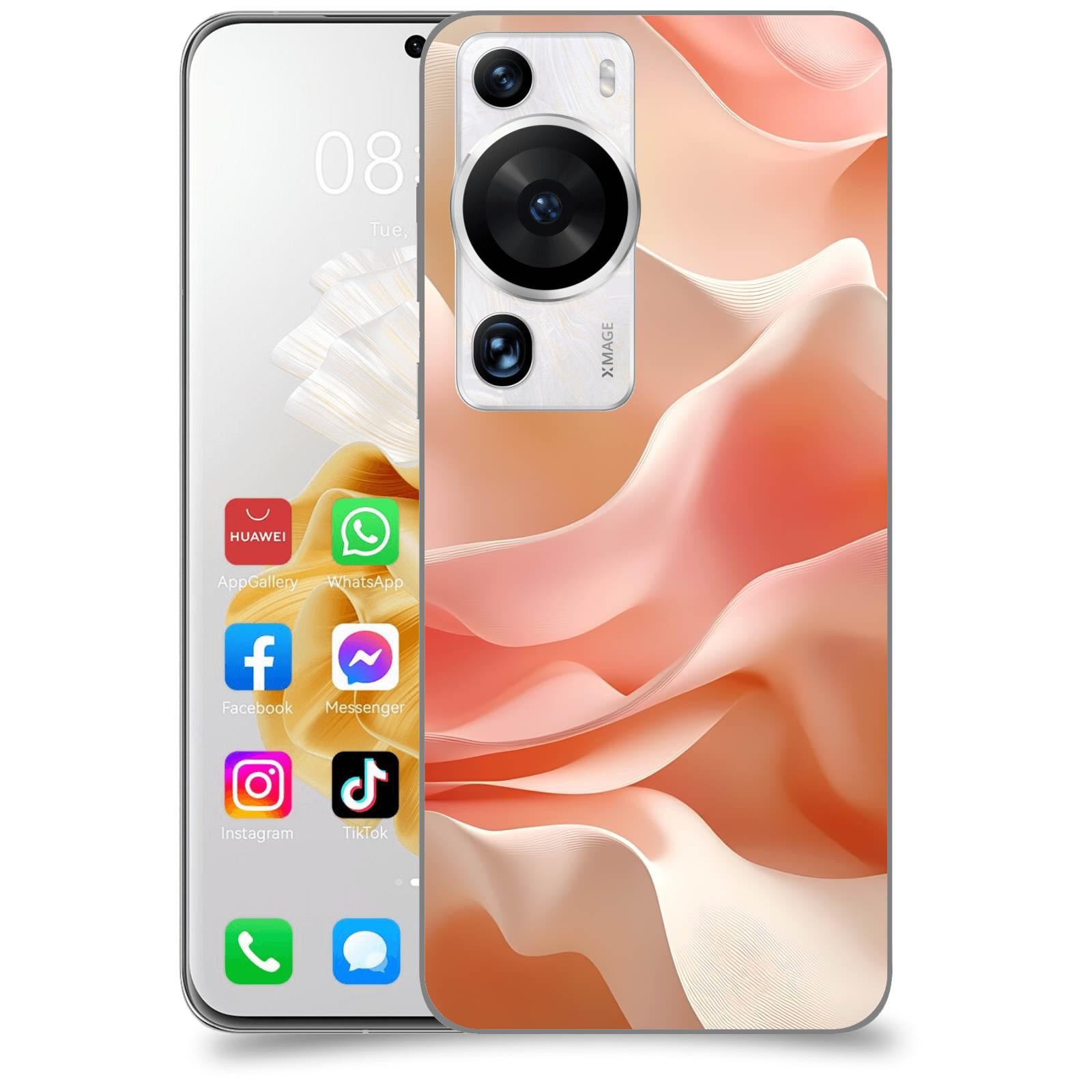 ACOVER Kryt na mobil Huawei P60 Pro - Hedvábné vlny